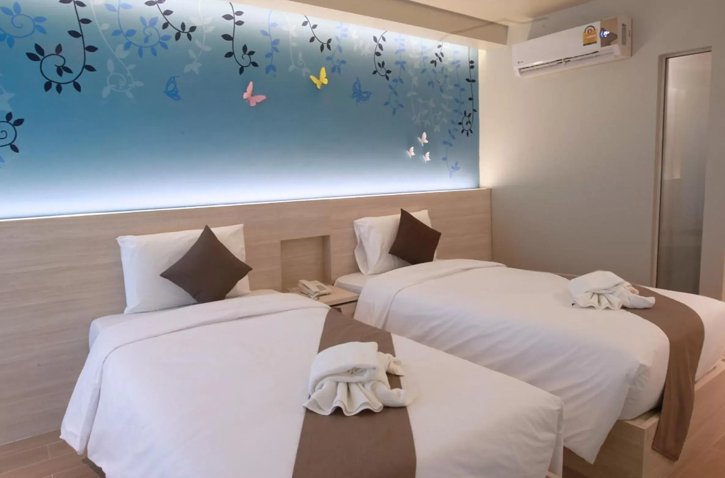 Bedroom, Bed in Levana Pattaya Hotel - SHA Extra Plus