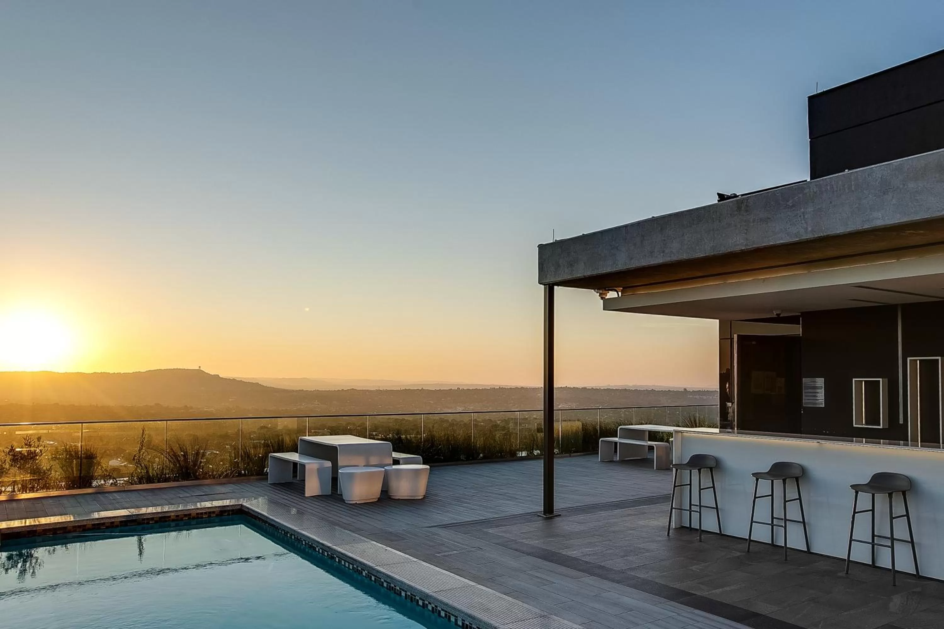 Swimming pool in The Park Central Residence - WITH GENERATOR