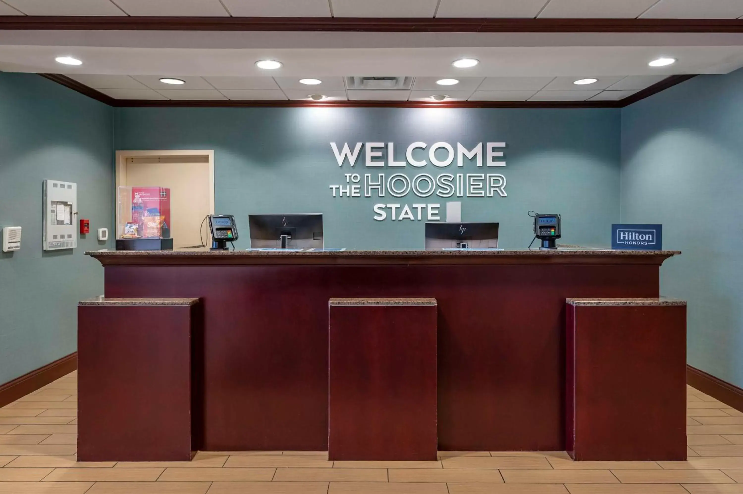 Lobby or reception, Lobby/Reception in Hampton Inn Greenfield