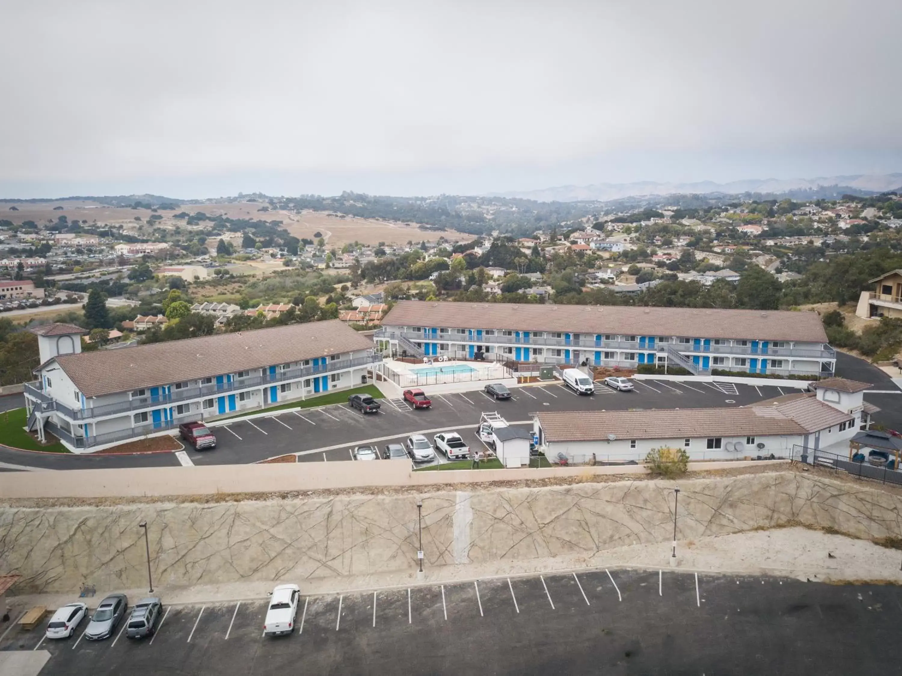 Bird's-eye View in Pismo View Inn