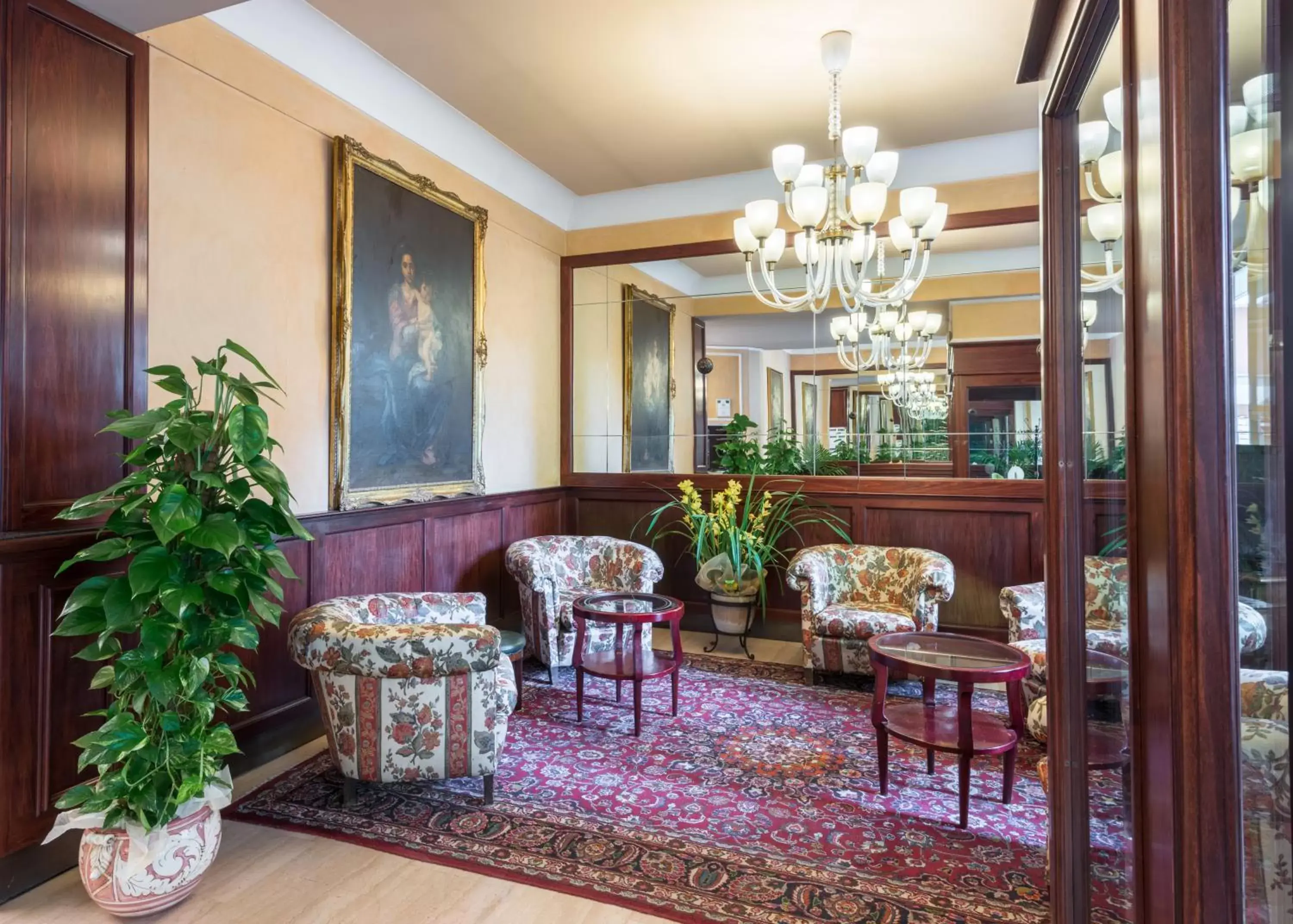 Lobby or reception in Hotel Minerva Palace