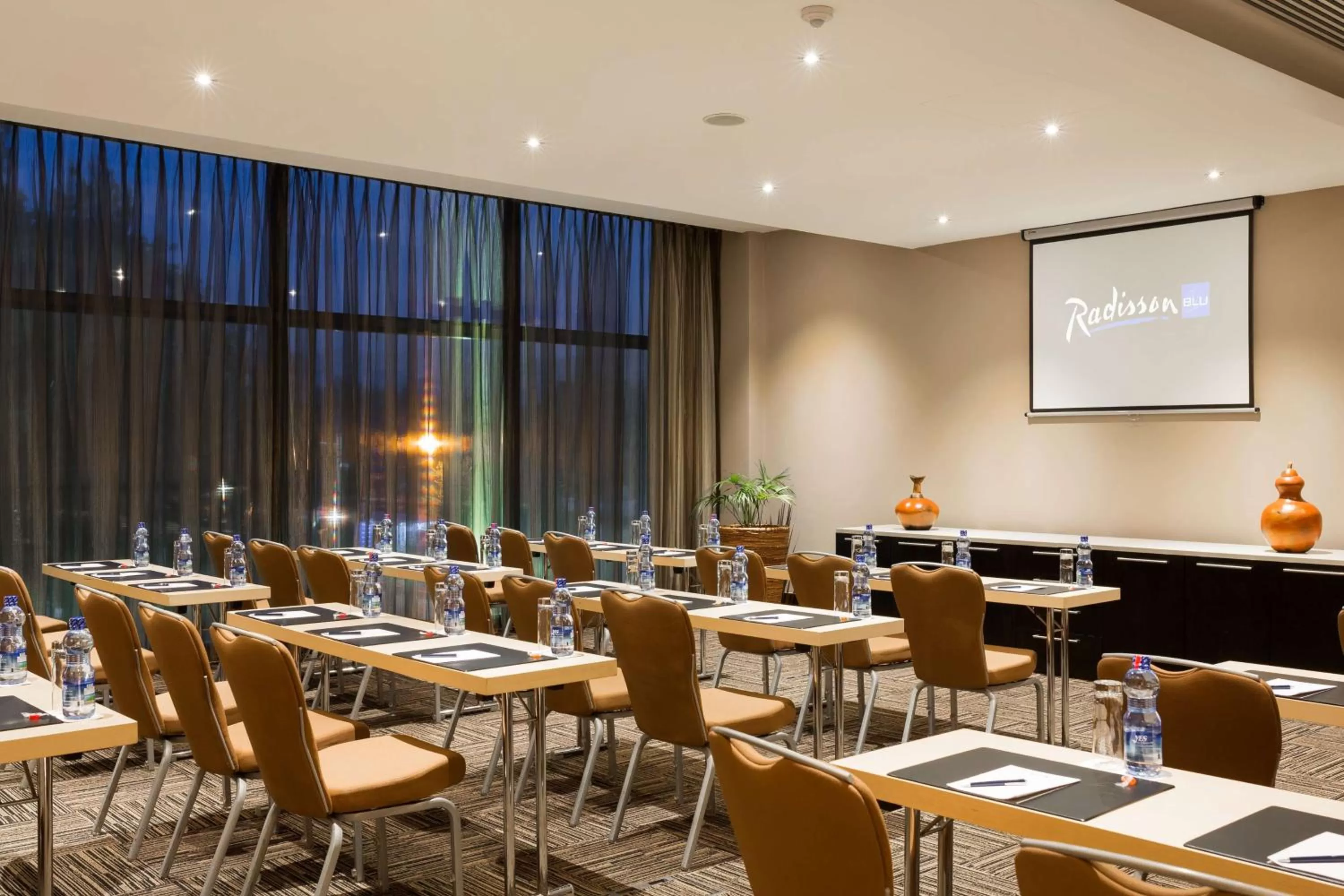 On site in Radisson Blu Hotel, Addis Ababa