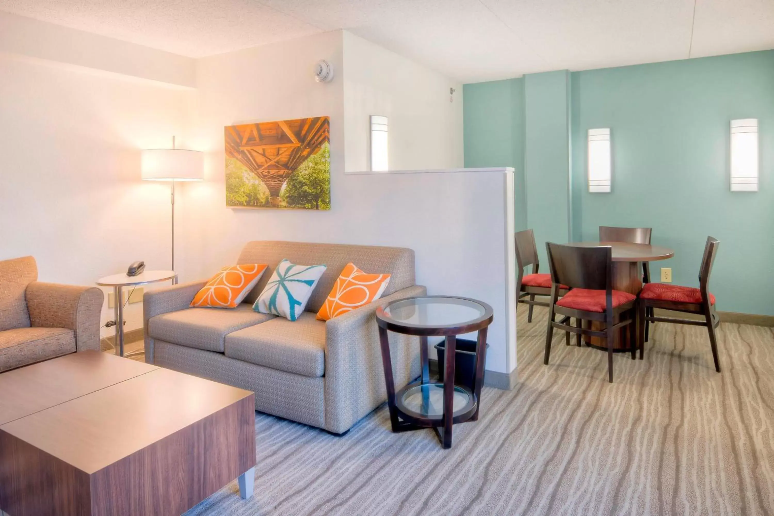 Bedroom, Seating Area in Fairfield Inn & Suites by Marriott Winston-Salem Downtown