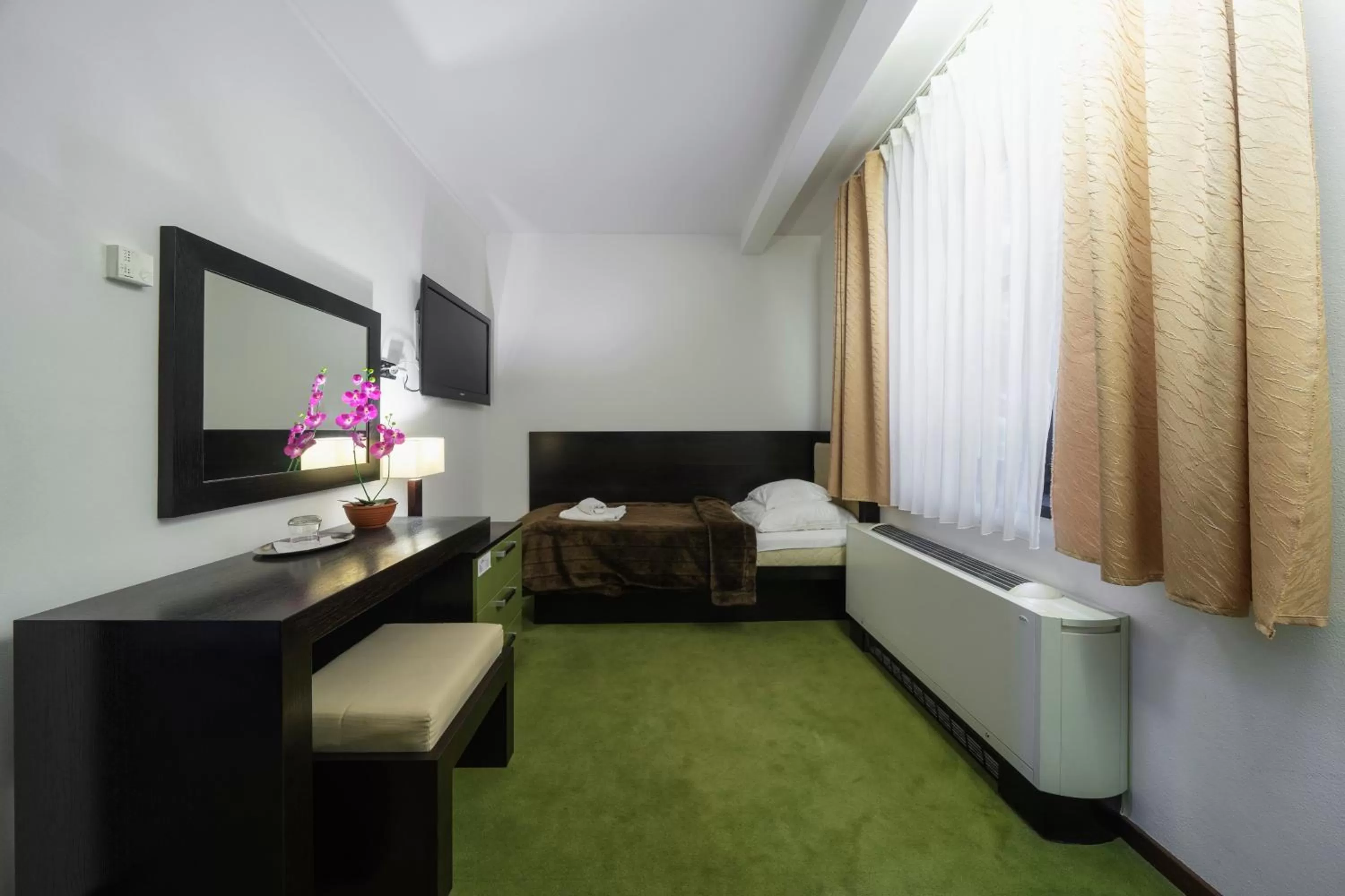 Bed in Hotel Astory Plzeň