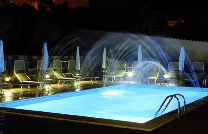 Swimming pool in Hotel Costazzurra Museum & Spa