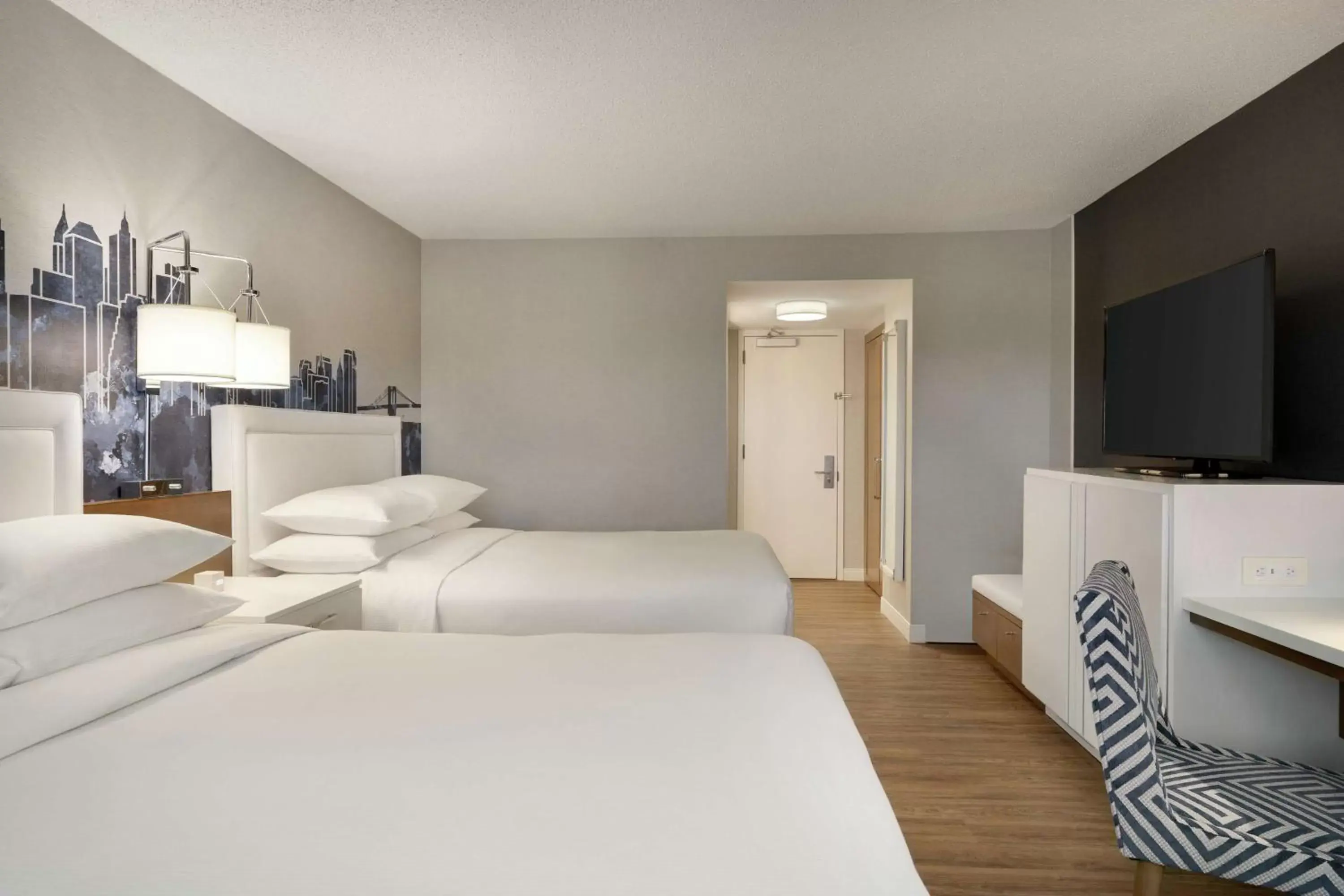 Bedroom, Bed in Hilton Meadowlands