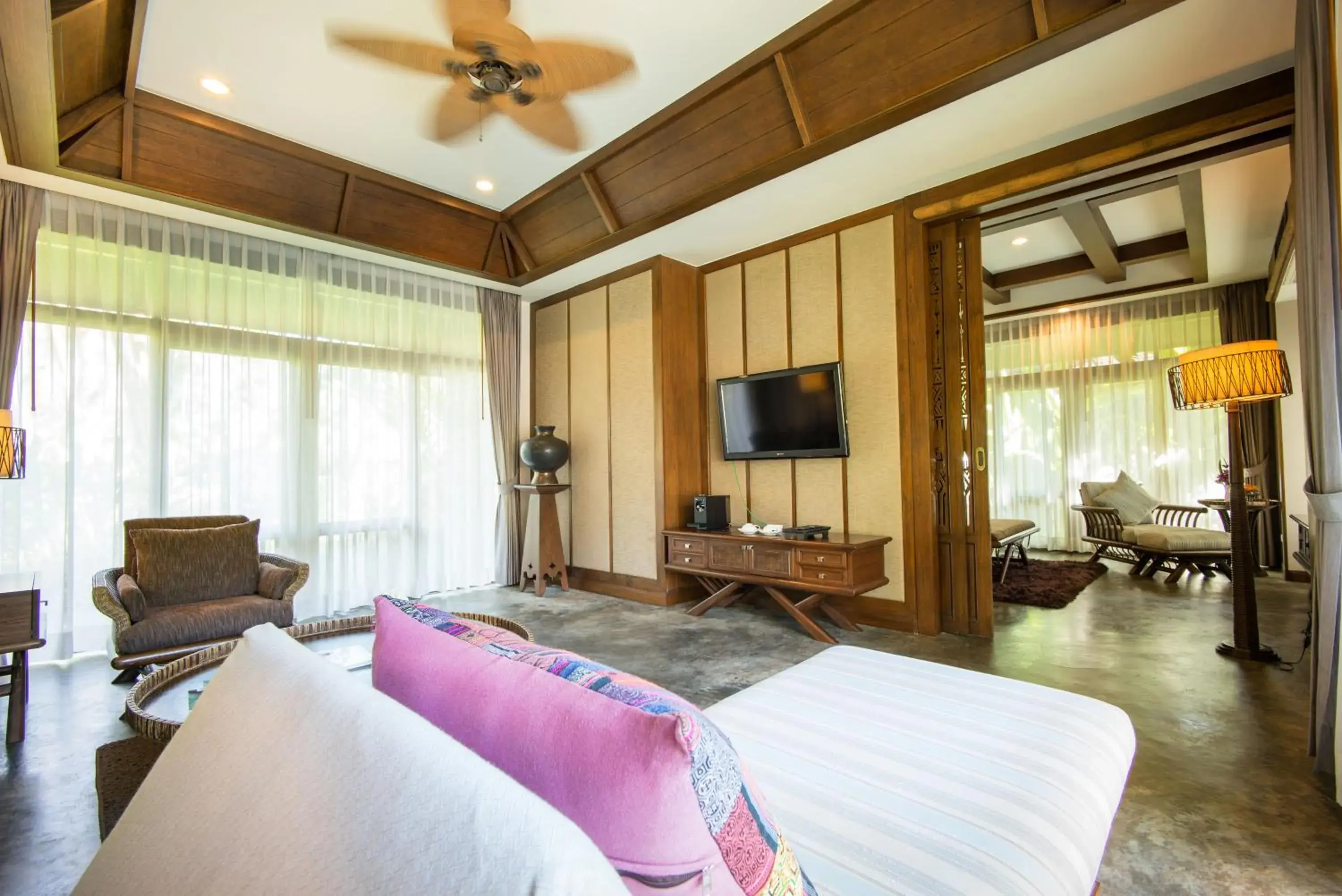 Bedroom, Seating Area in Sibsan Resort & Spa Maetaeng SHA
