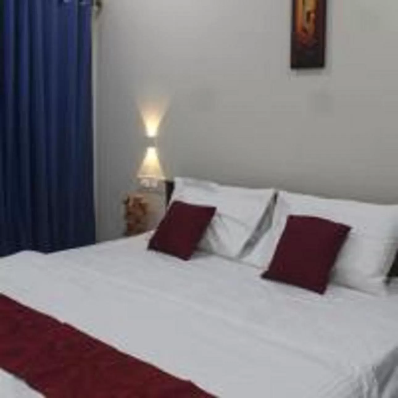 Bed in Nature Villa Kochi