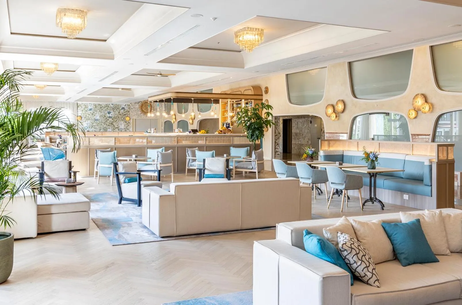 Lobby or reception in Delta Hotels by Marriott Giardini Naxos