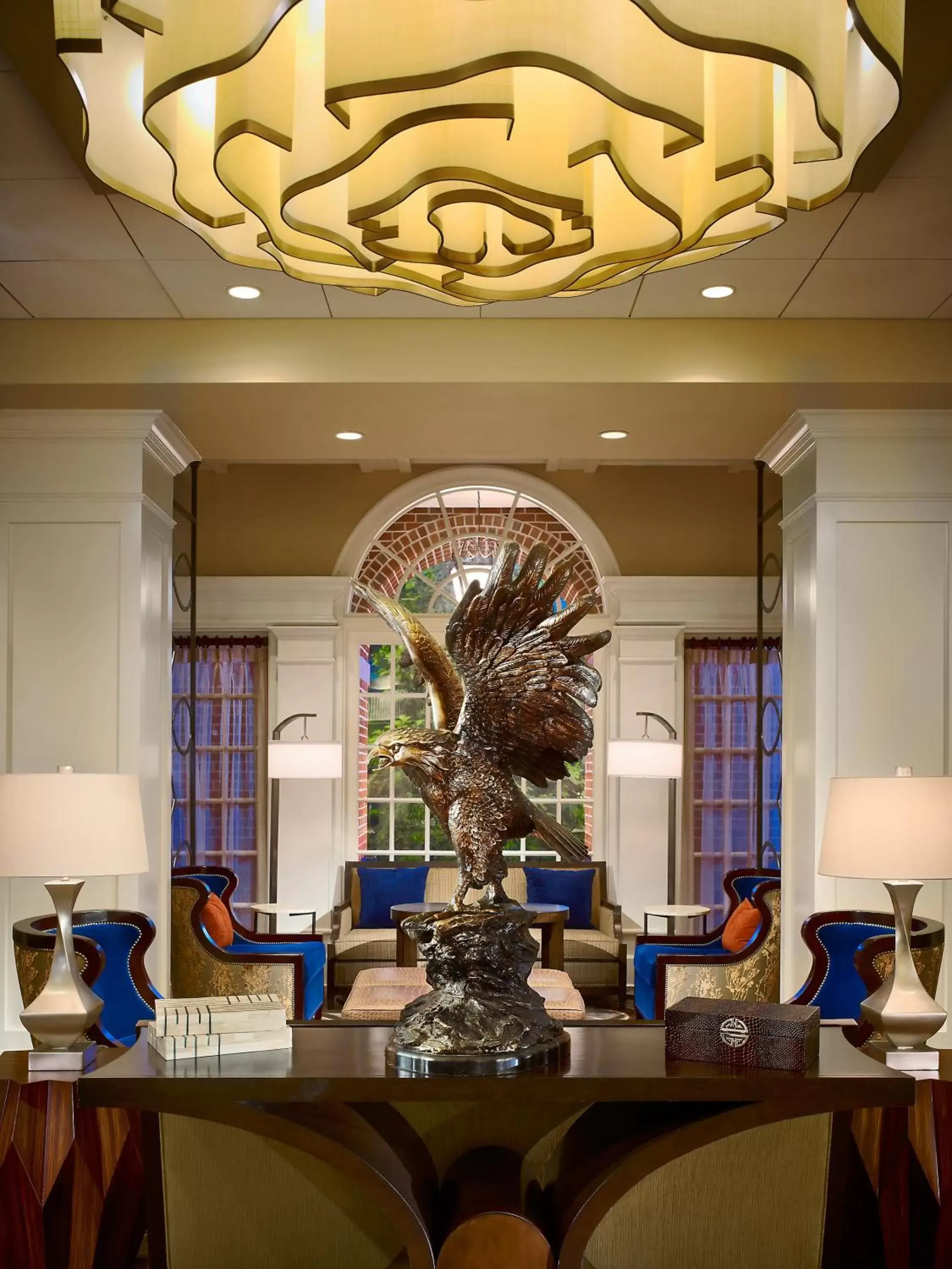 Lobby or reception in The Hotel at Auburn University Lobby or reception in The Hotel at Auburn University