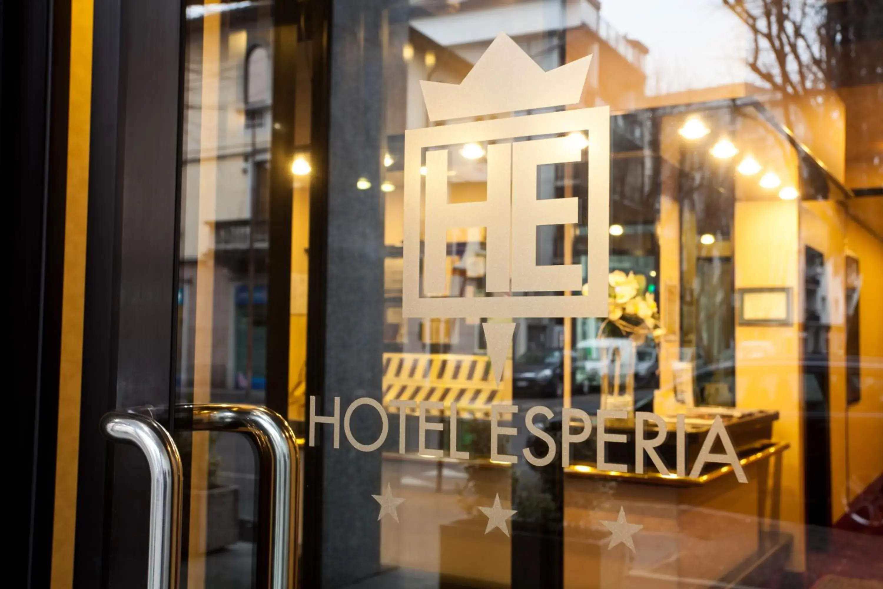 Facade/entrance in Hotel Esperia