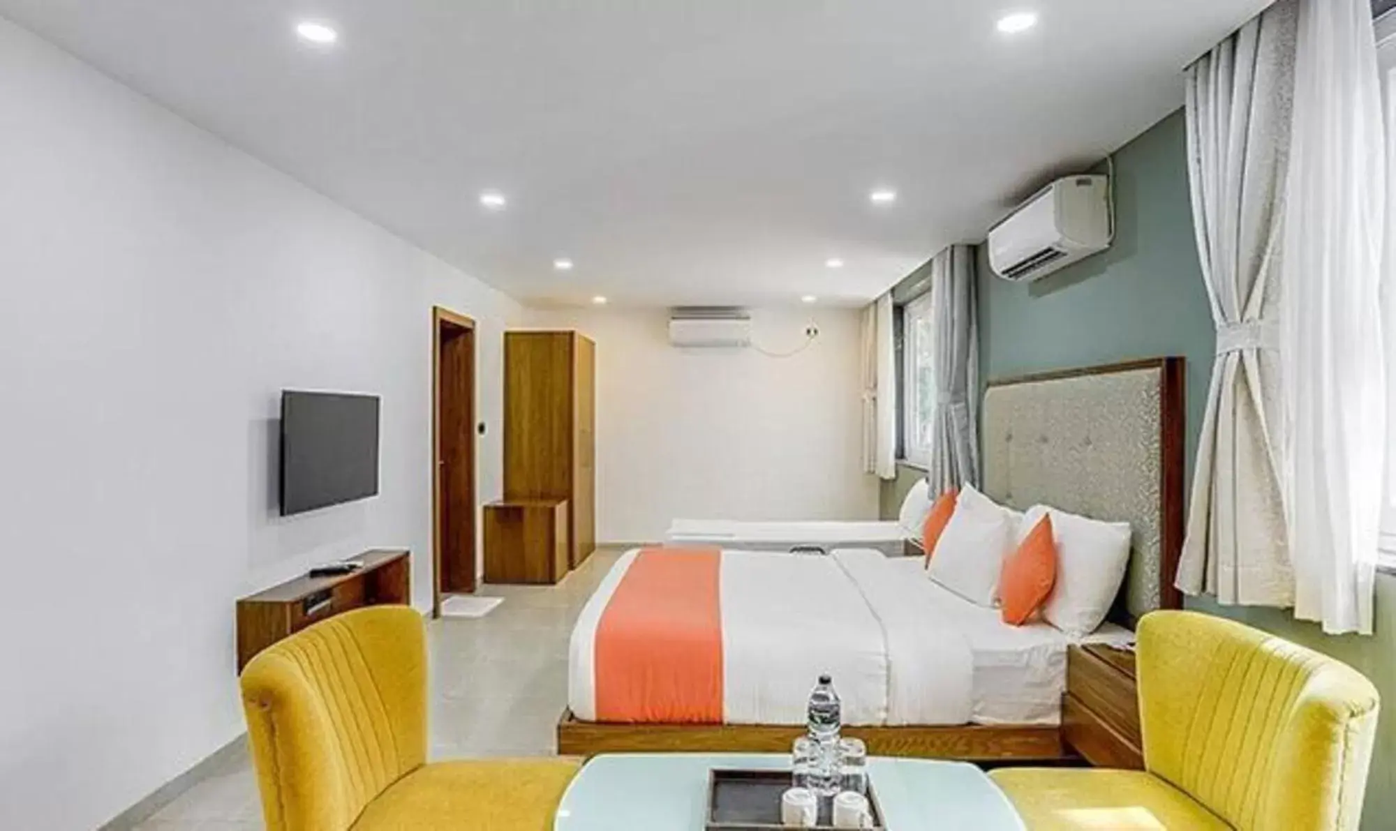 Bed in Okean De Goa Vagator Bed in Okean De Goa Vagator