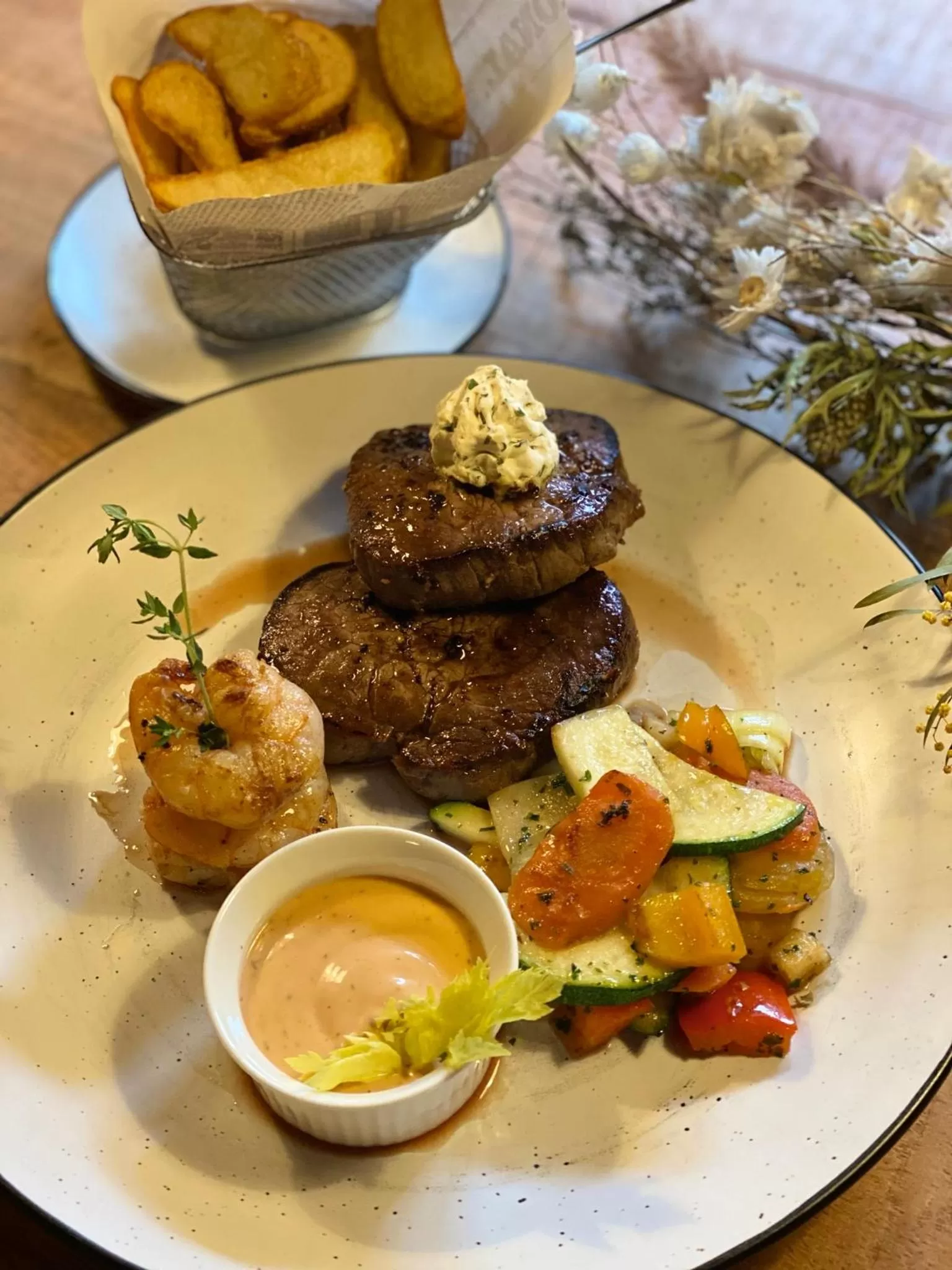 Food and drinks in Gasthaus Rössle