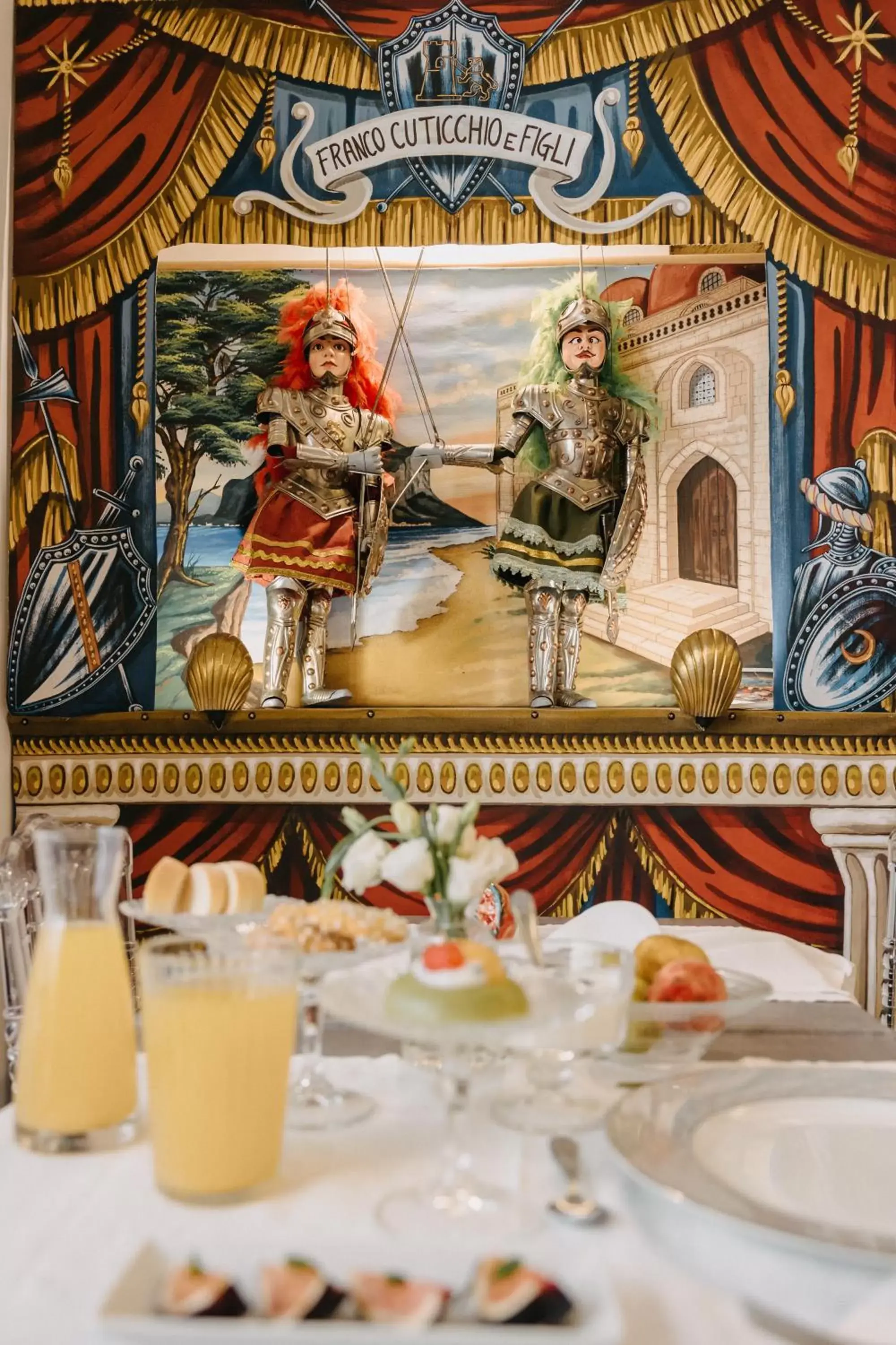 Food and drinks, Banquet Facilities in Palazzo Natoli Boutique Hotel