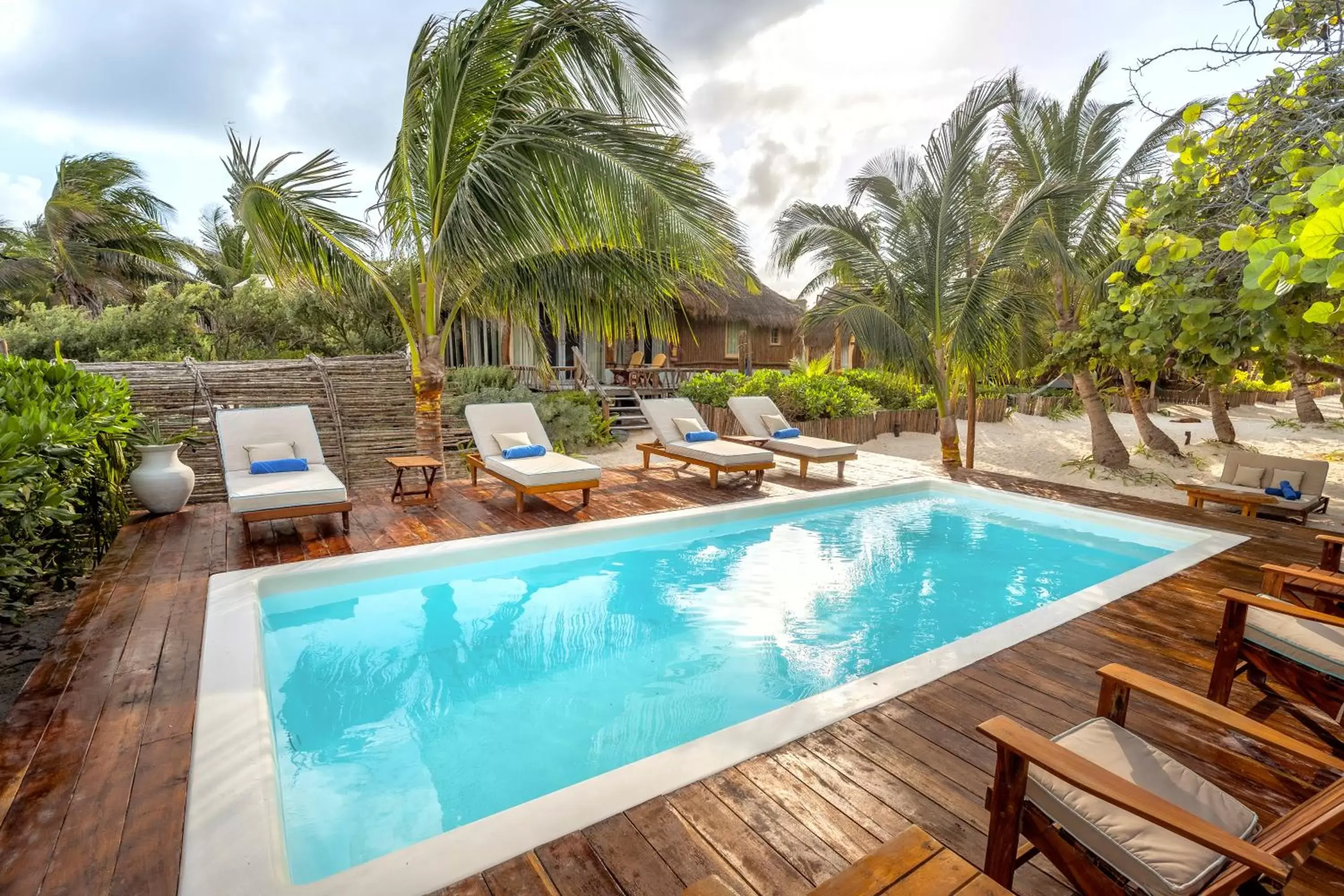 Swimming pool, Pool View in Villa Pescadores Tulum