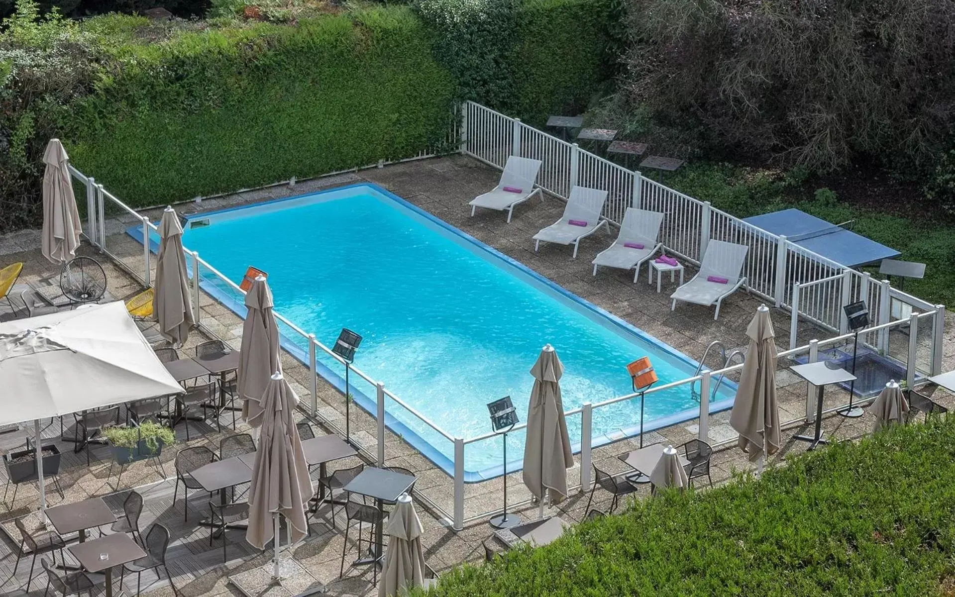 Swimming pool, Pool View in Mercure Paris Sud Les Ulis-Courtaboeuf
