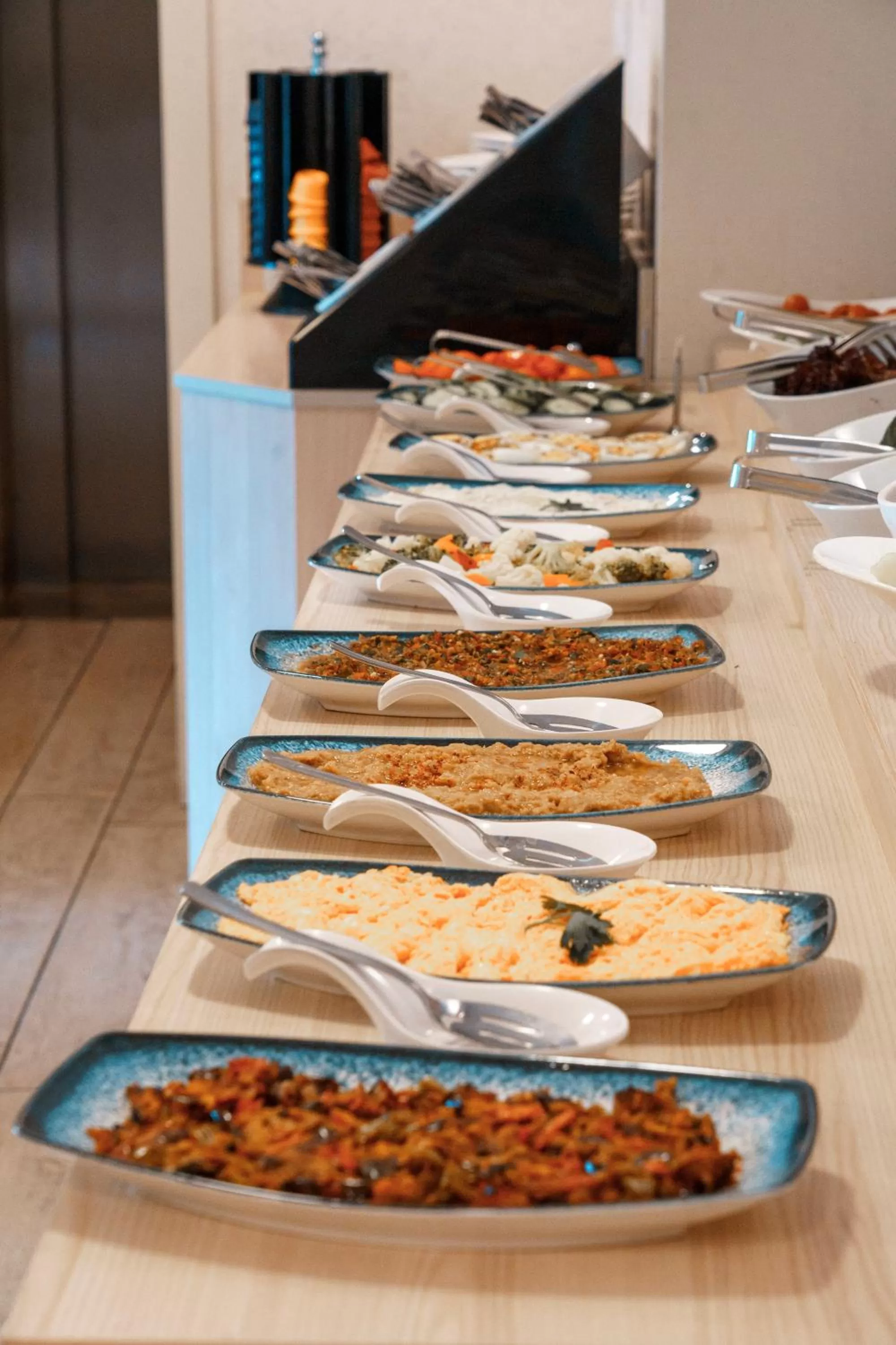 Buffet breakfast in Boss Hotel Sultanahmet