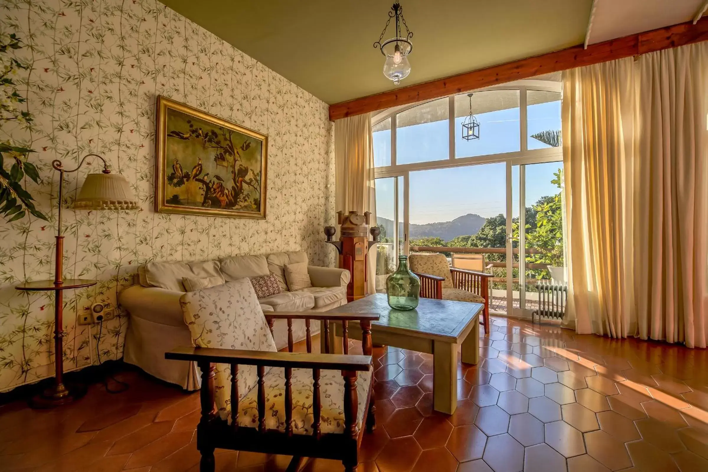 Living room, Seating Area in Mesón de Sancho