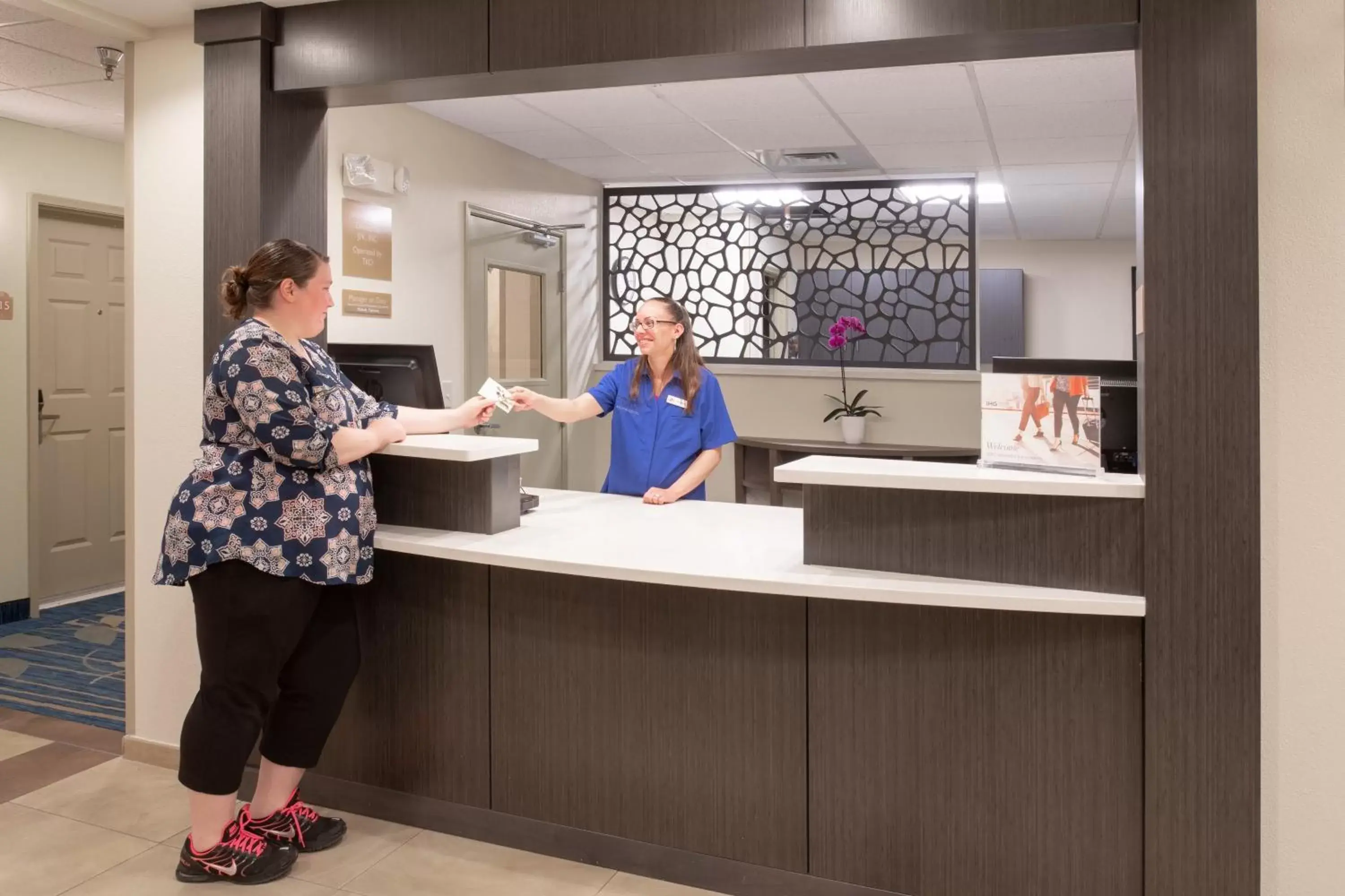 Property building, Lobby/Reception in Candlewood Suites Cheyenne, an IHG Hotel