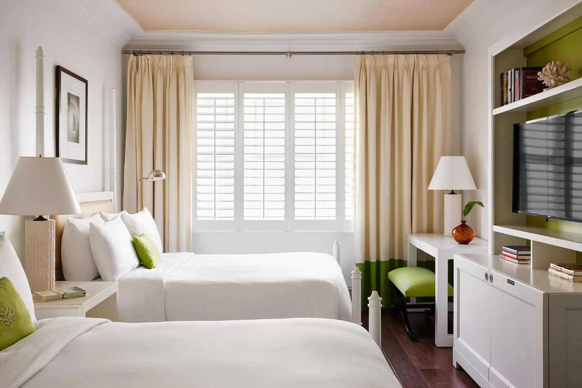 Bed in The Betsy Hotel, South Beach