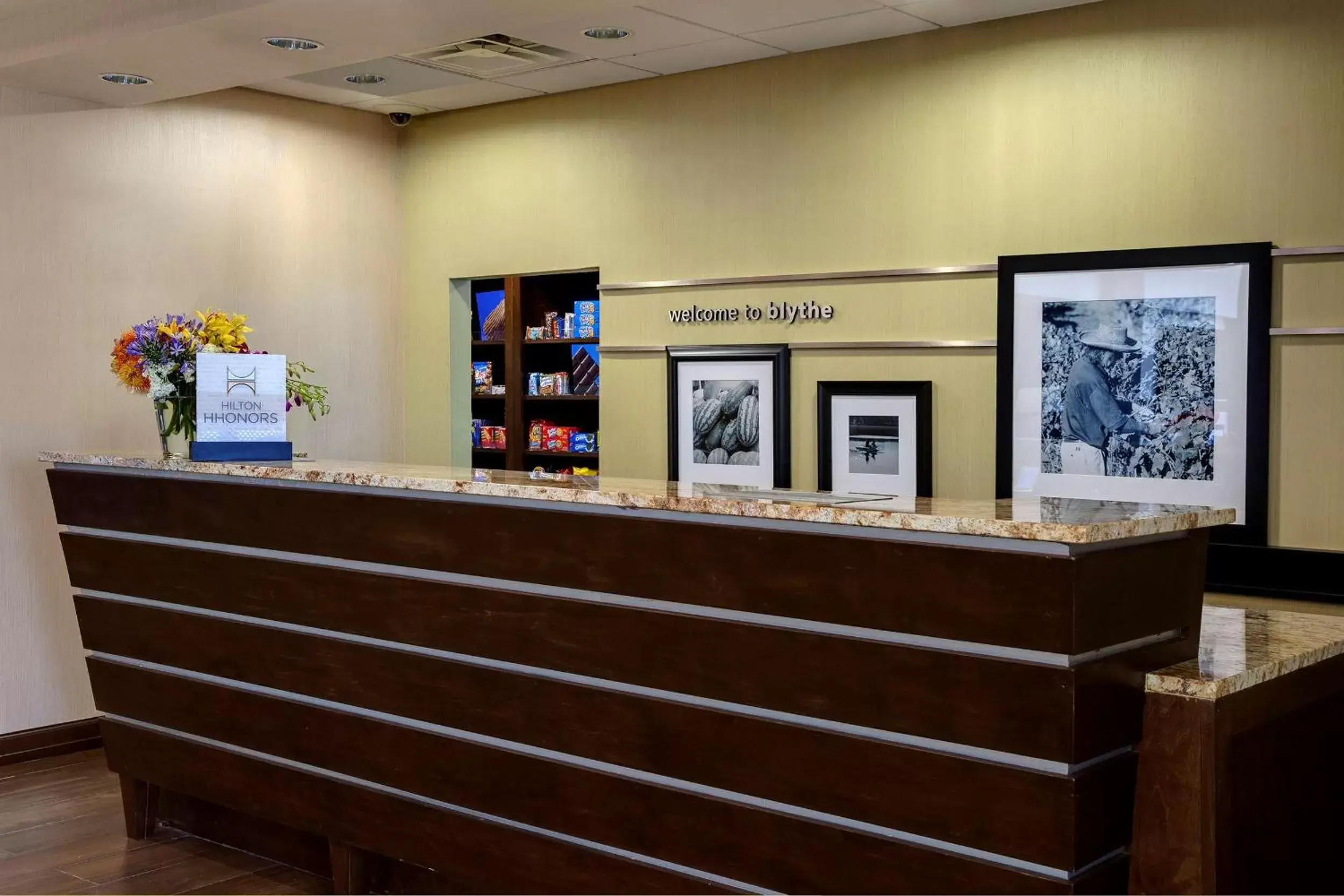 Lobby or reception in Hampton Inn & Suites Blythe, CA Lobby or reception in Hampton Inn & Suites Blythe, CA