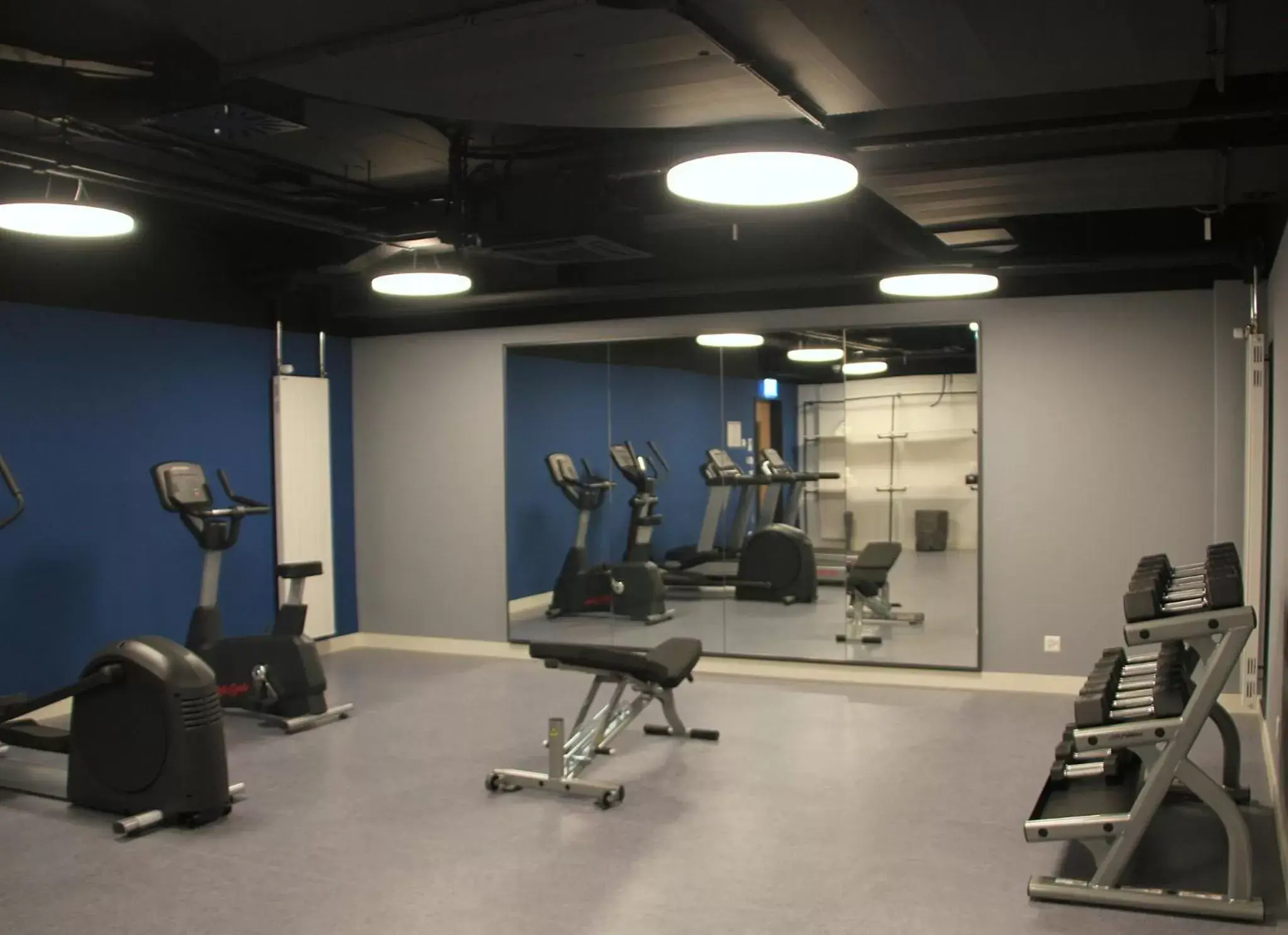 Fitness centre/facilities, Fitness Center/Facilities in Holiday Inn Express & Suites - Basel - Allschwil, an IHG Hotel