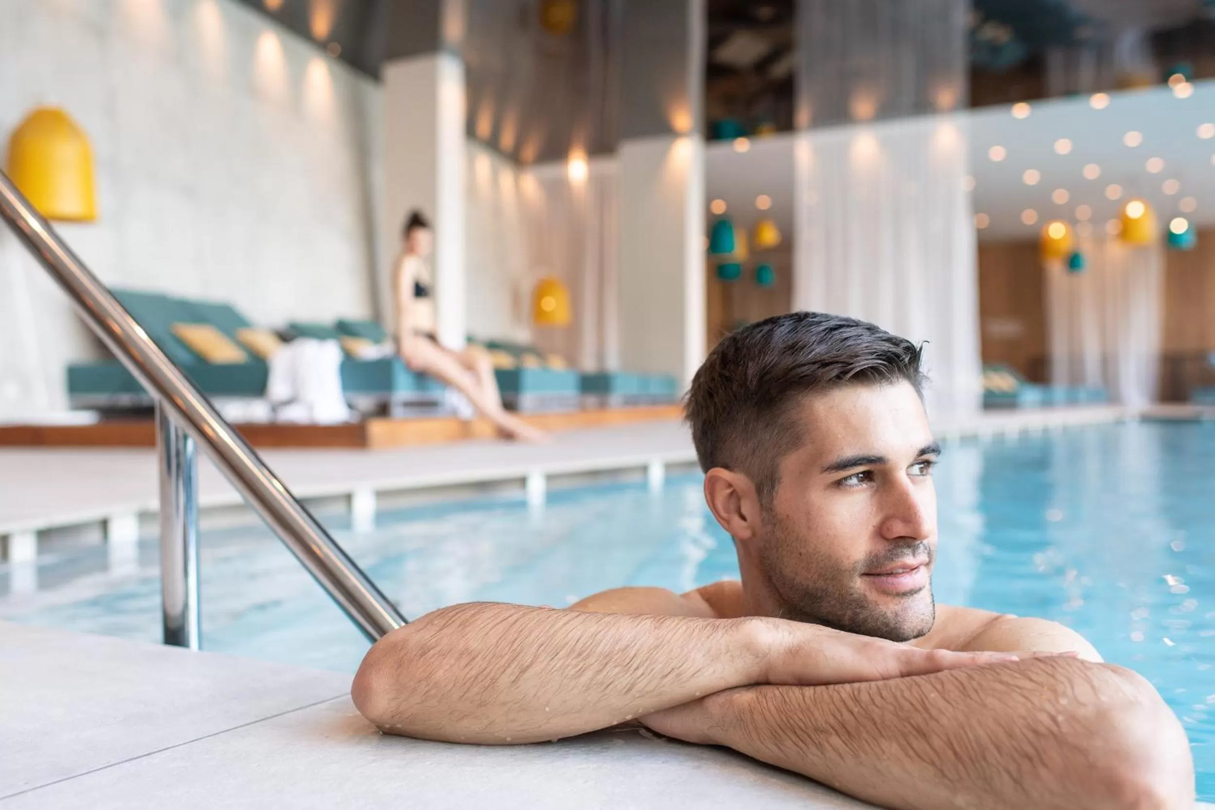 Spa and wellness centre/facilities in Hotel Rosengarten (Schenna Resort)