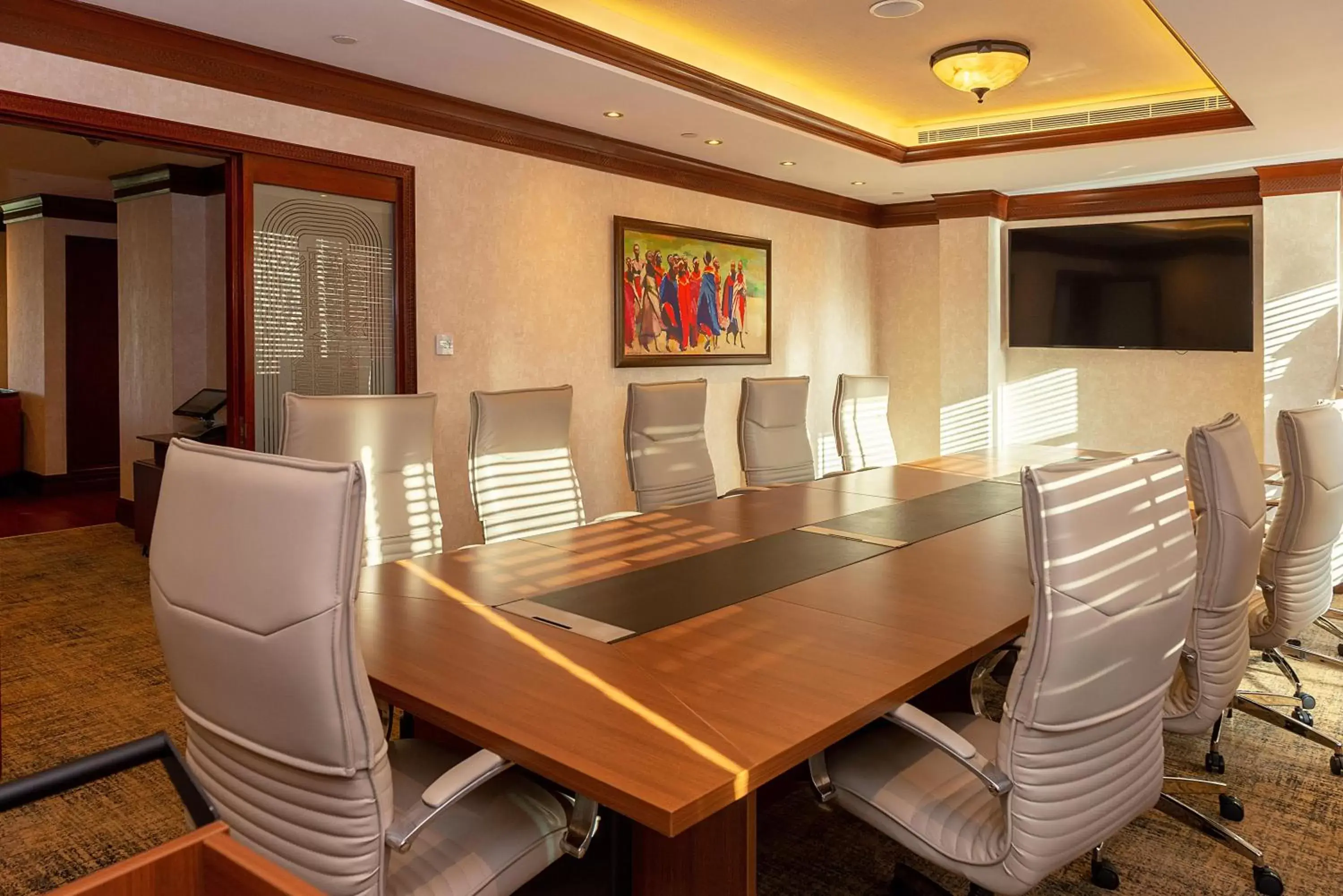 Meeting/conference room in Nairobi Serena Hotel