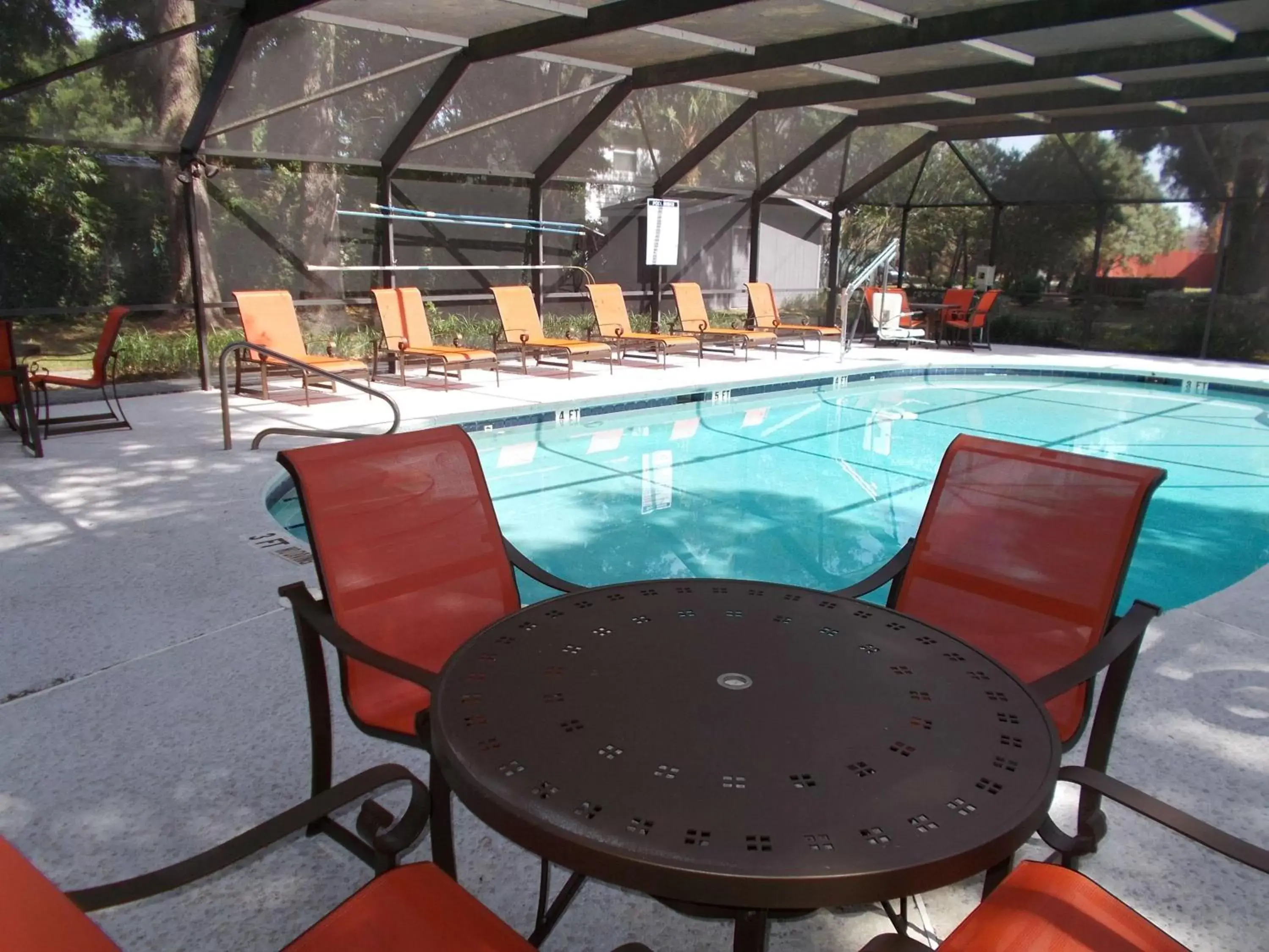 Pool view in SureStay Plus Hotel by Best Western St Marys Cumberland Pool view in SureStay Plus Hotel by Best Western St Marys Cumberland