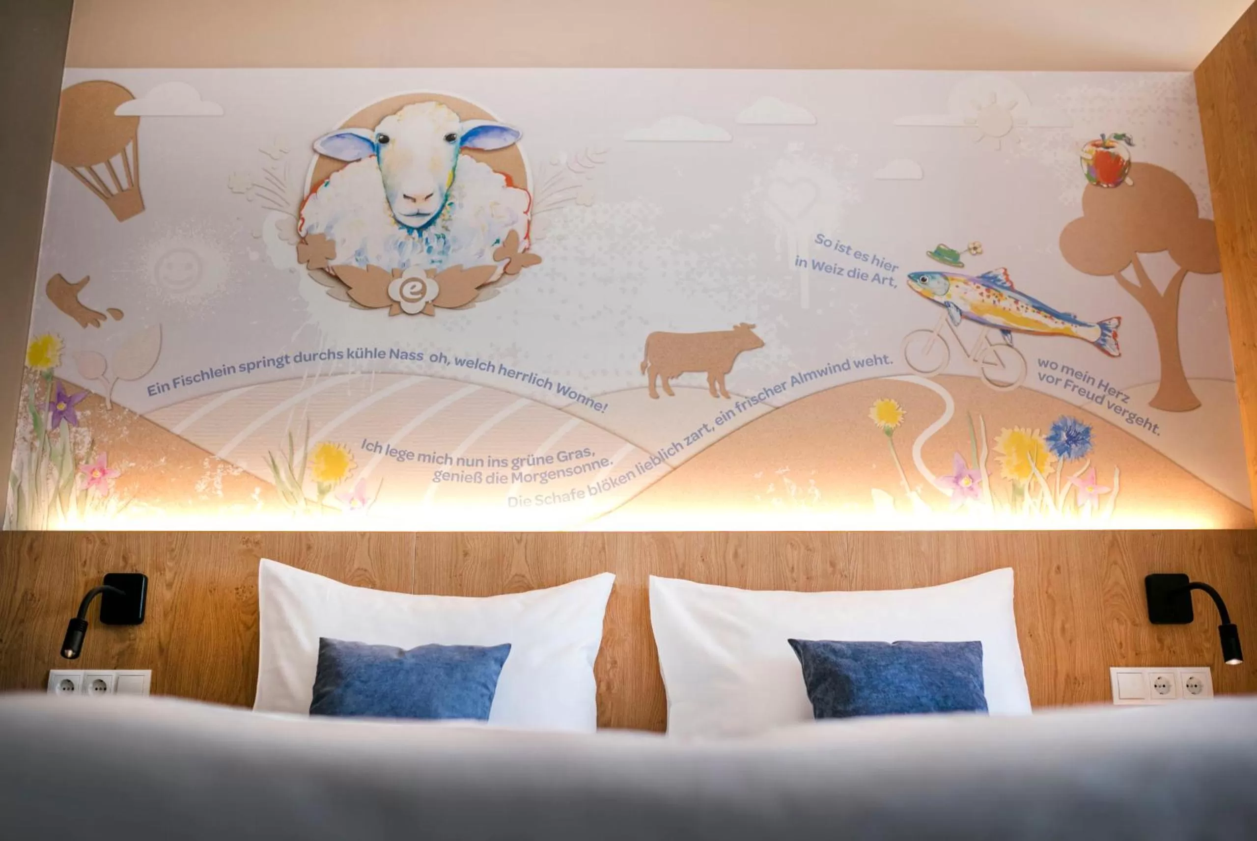 Bed in JUFA Hotel Weiz