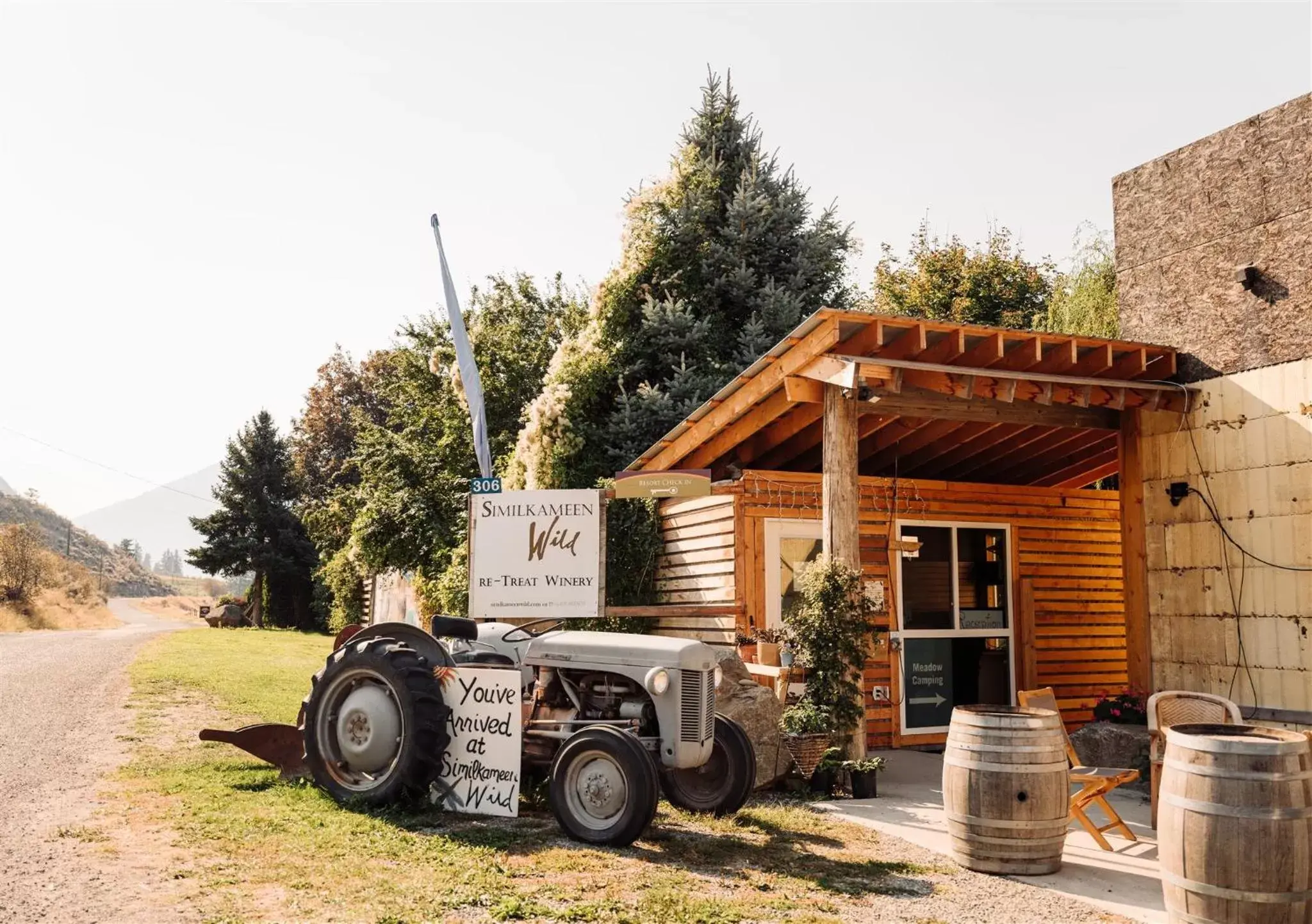 Property Building in Similkameen Wild Resort & Winery Retreat