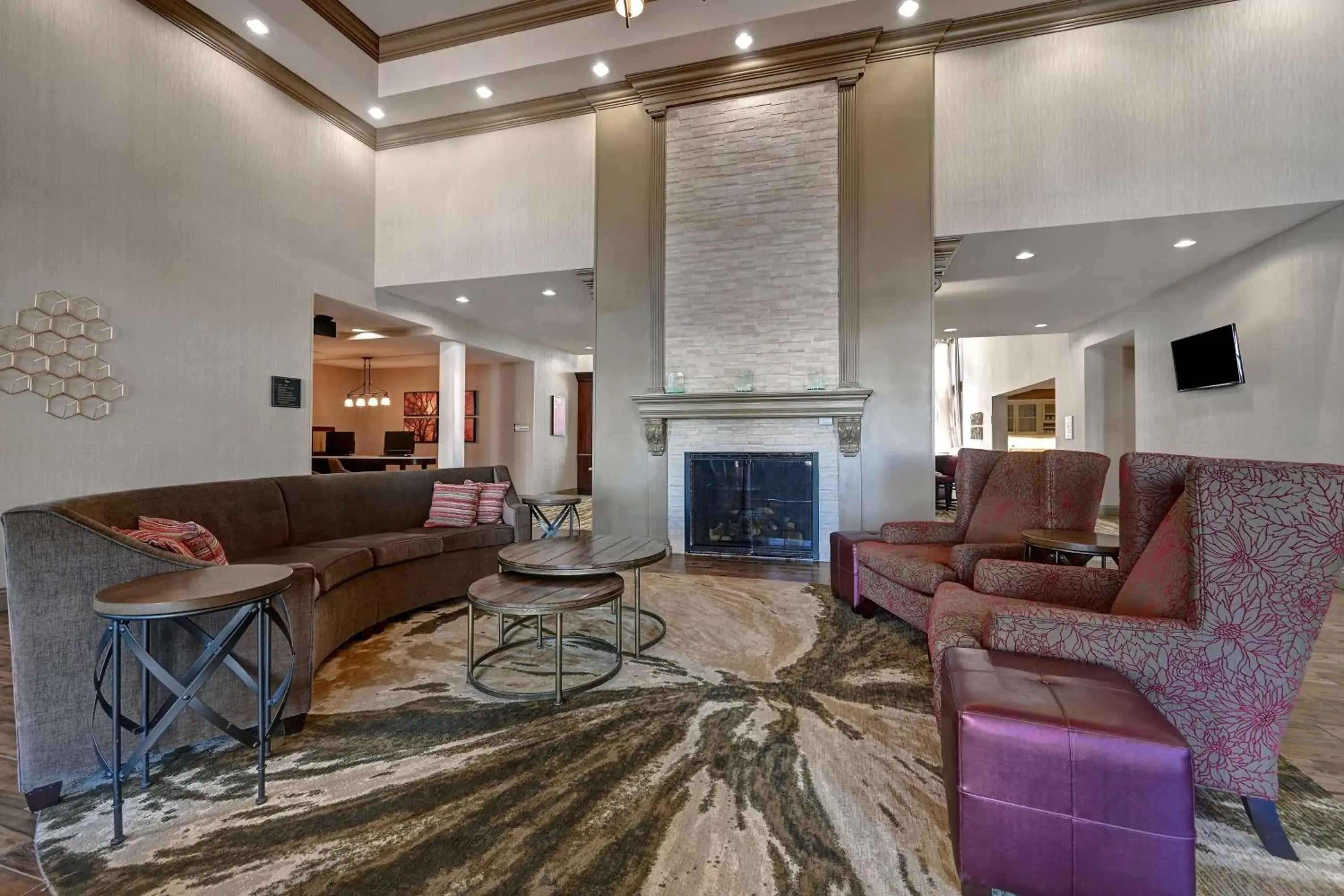 Lobby or reception, Seating Area in Homewood Suites by Hilton Albuquerque Airport