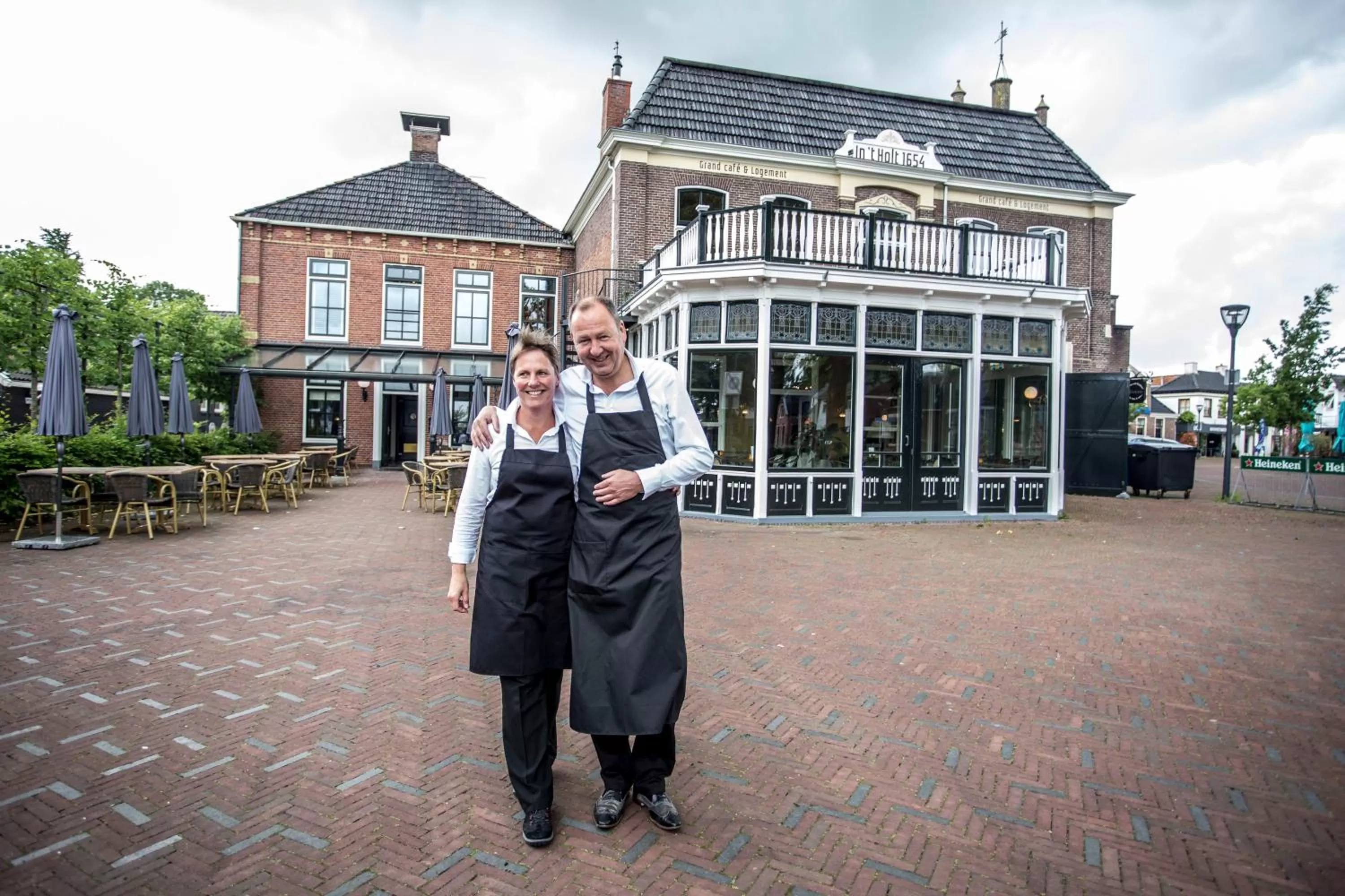 Property building in Hotel In't Holt 1654 Grand Café & Logement