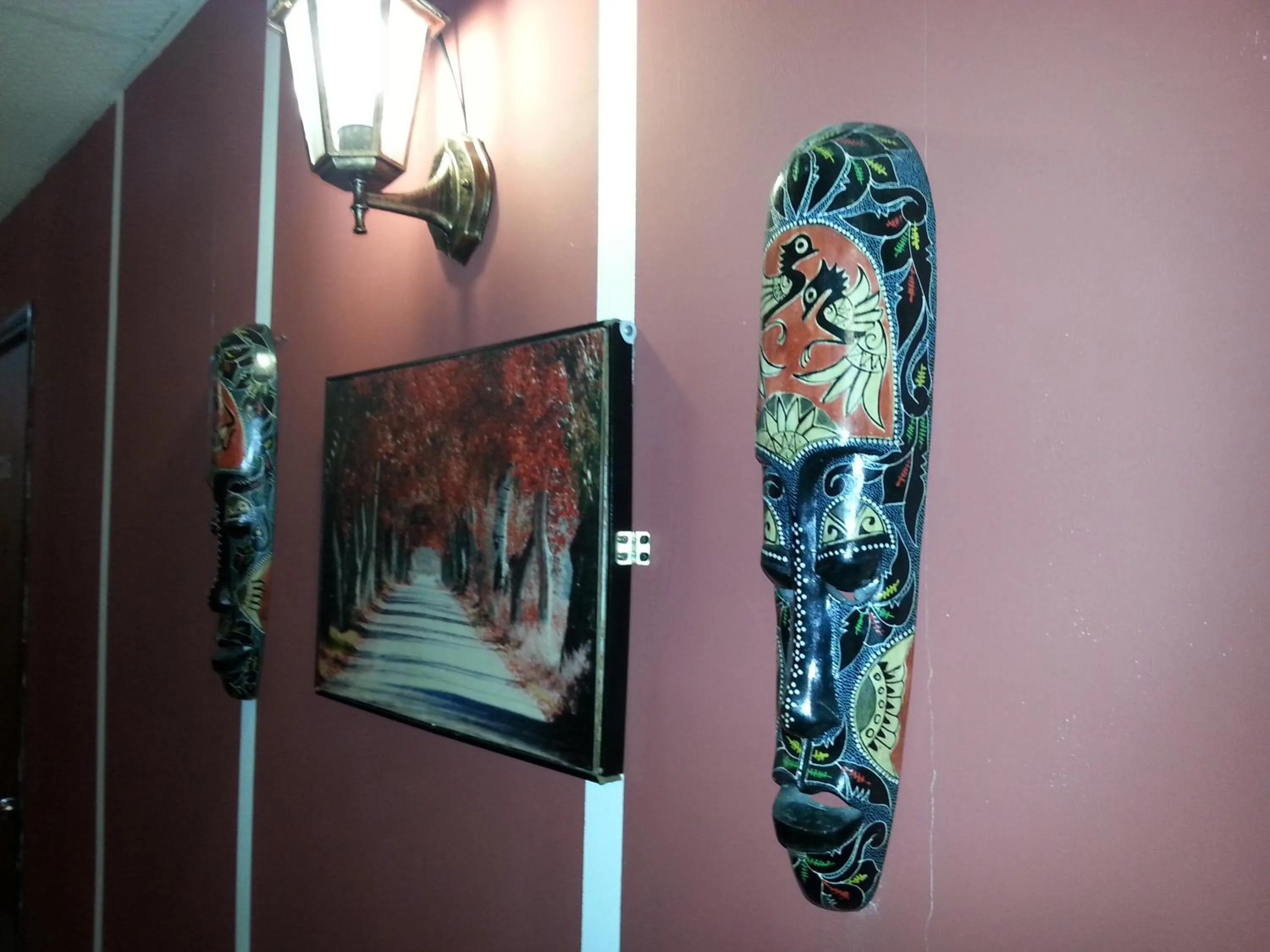 Decorative detail in City Inn Hotel