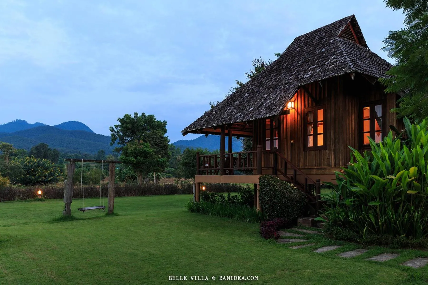 Property building in Belle Villa Resort, Pai