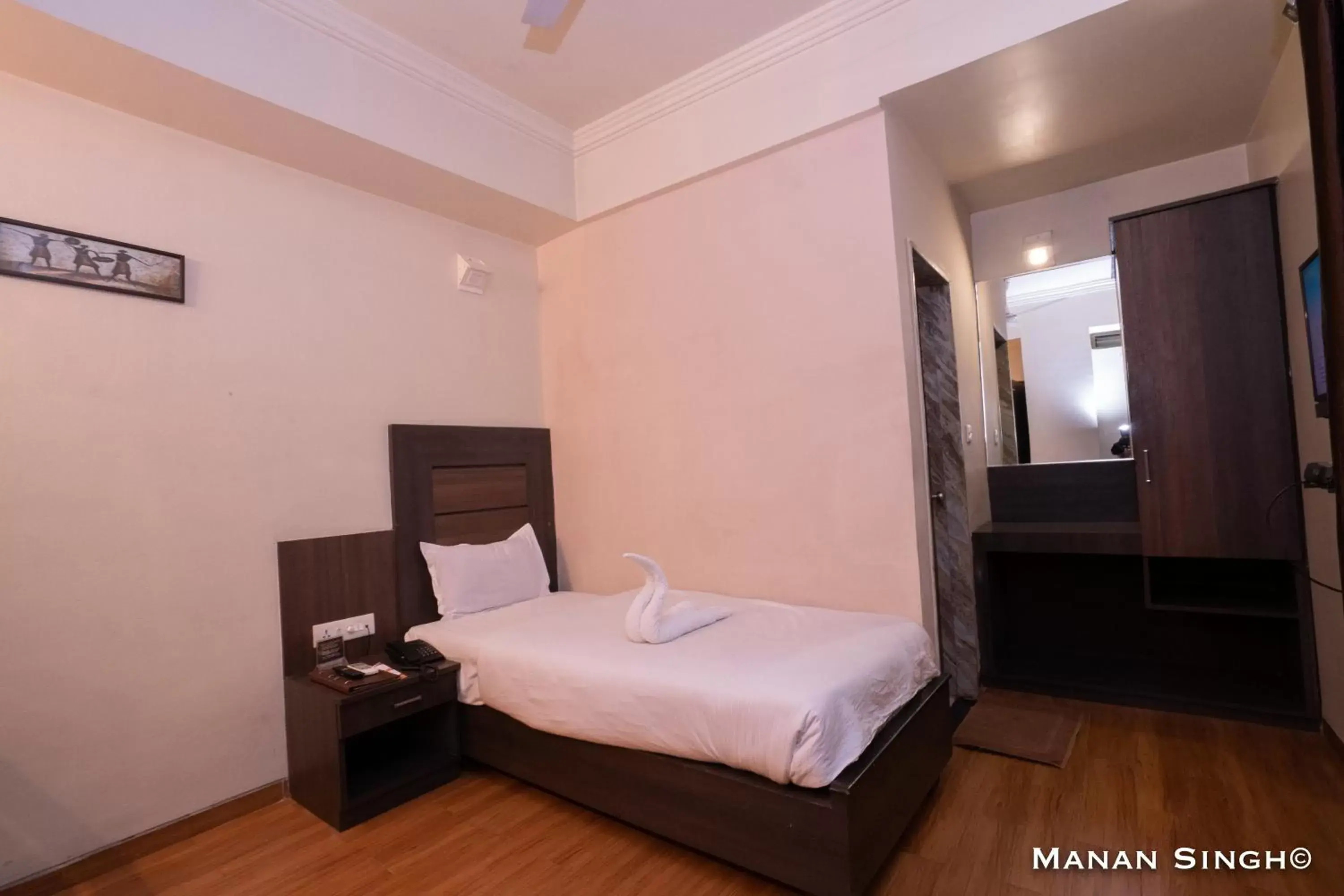 Bedroom in Hotel Samrat