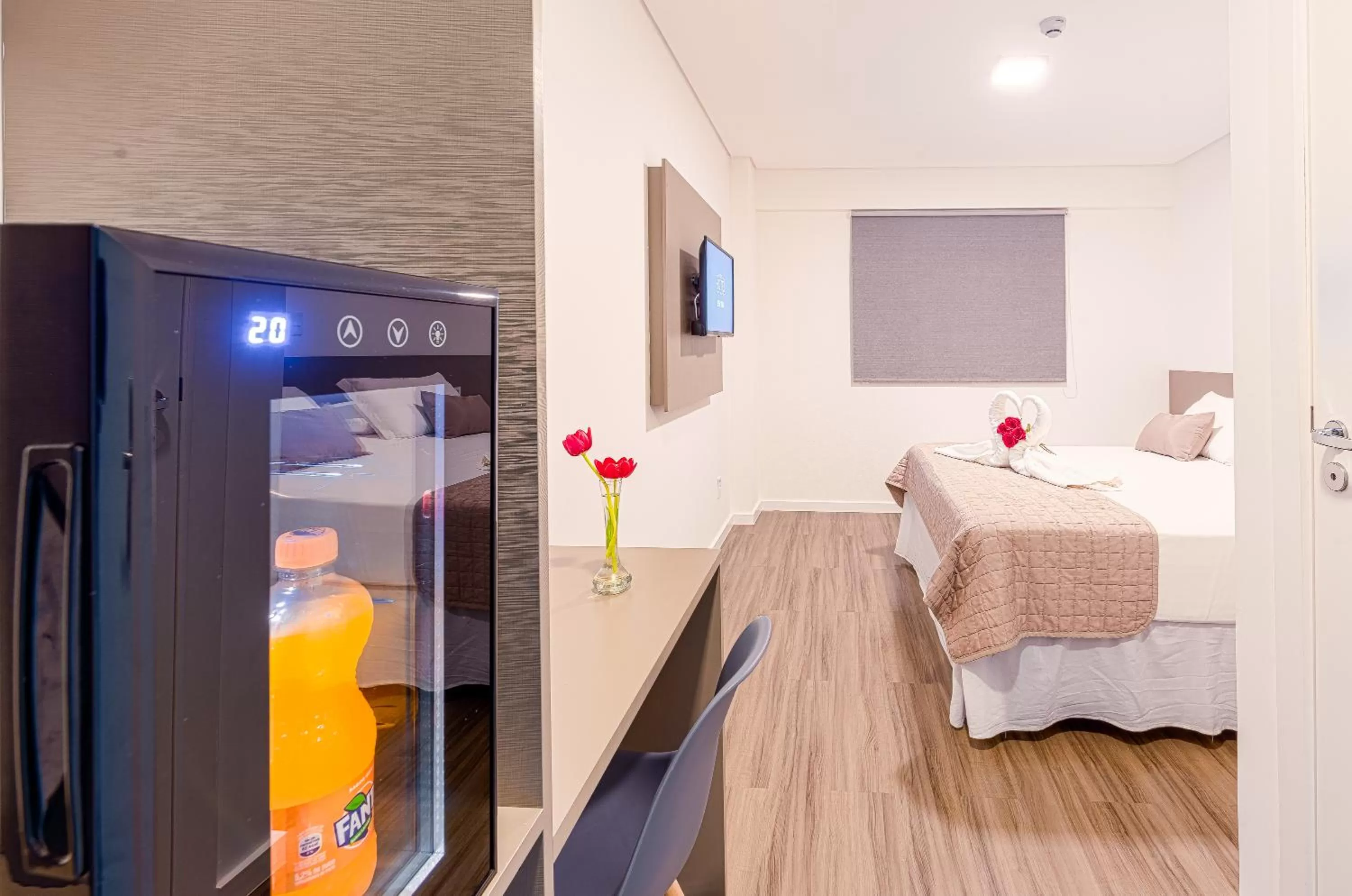 Bed in Prime Hotel Ponta Porã