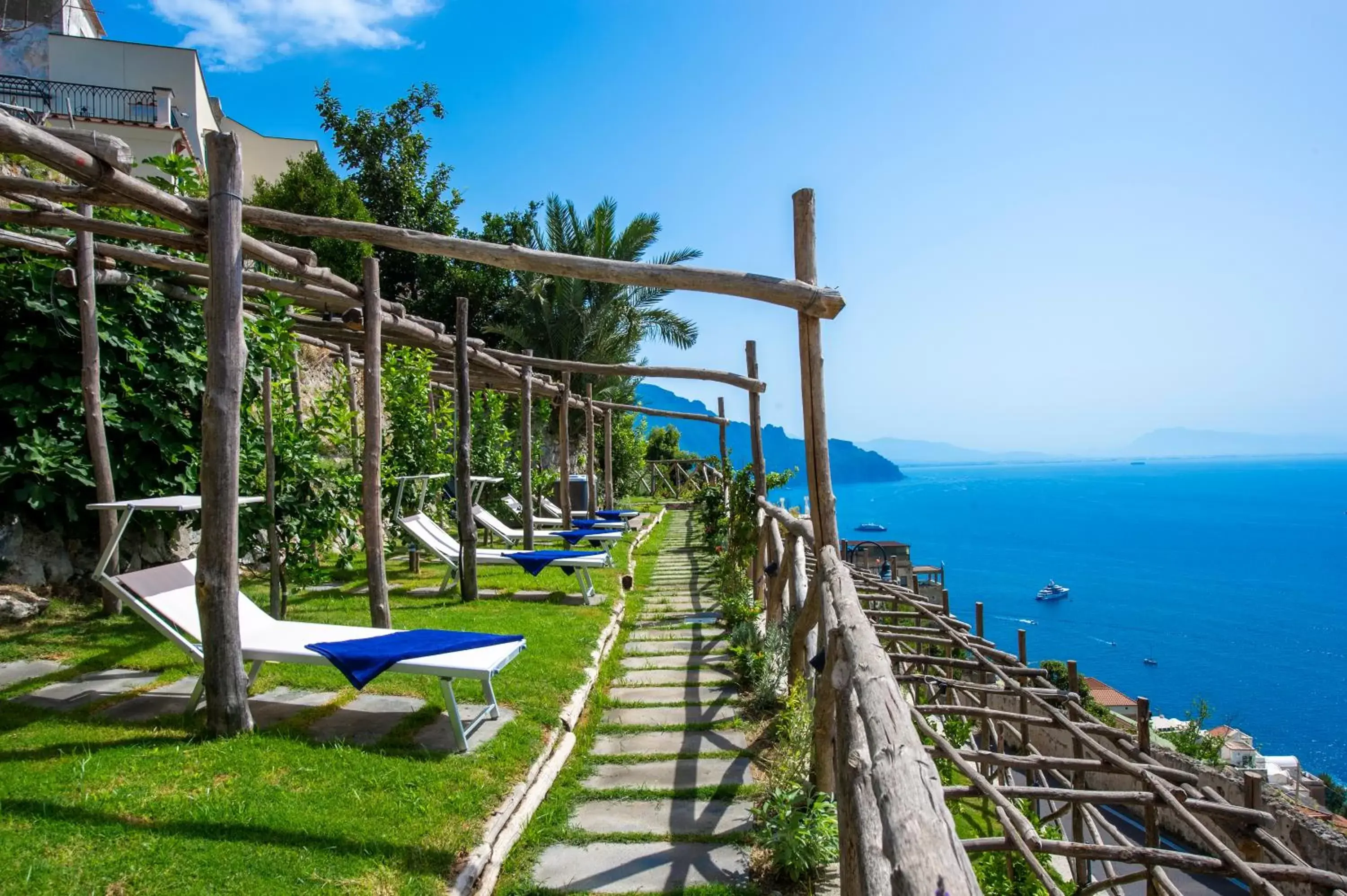 Solarium in Villa Foglia Amalfi