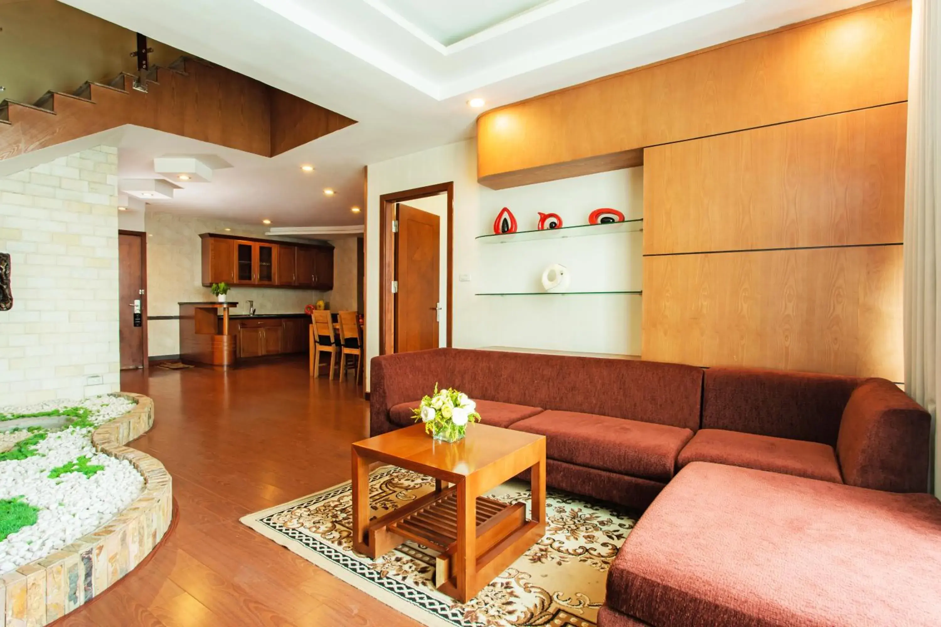 TV and multimedia, Seating Area in Muong Thanh Grand Hanoi Hotel