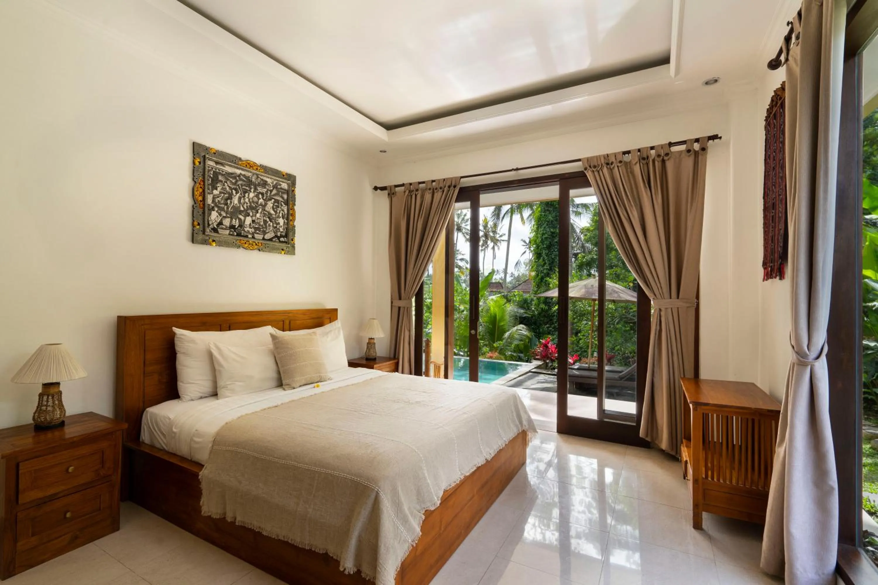 Property building, Bed in Kubu Bali Baik Villa & Resort - CHSE Certified
