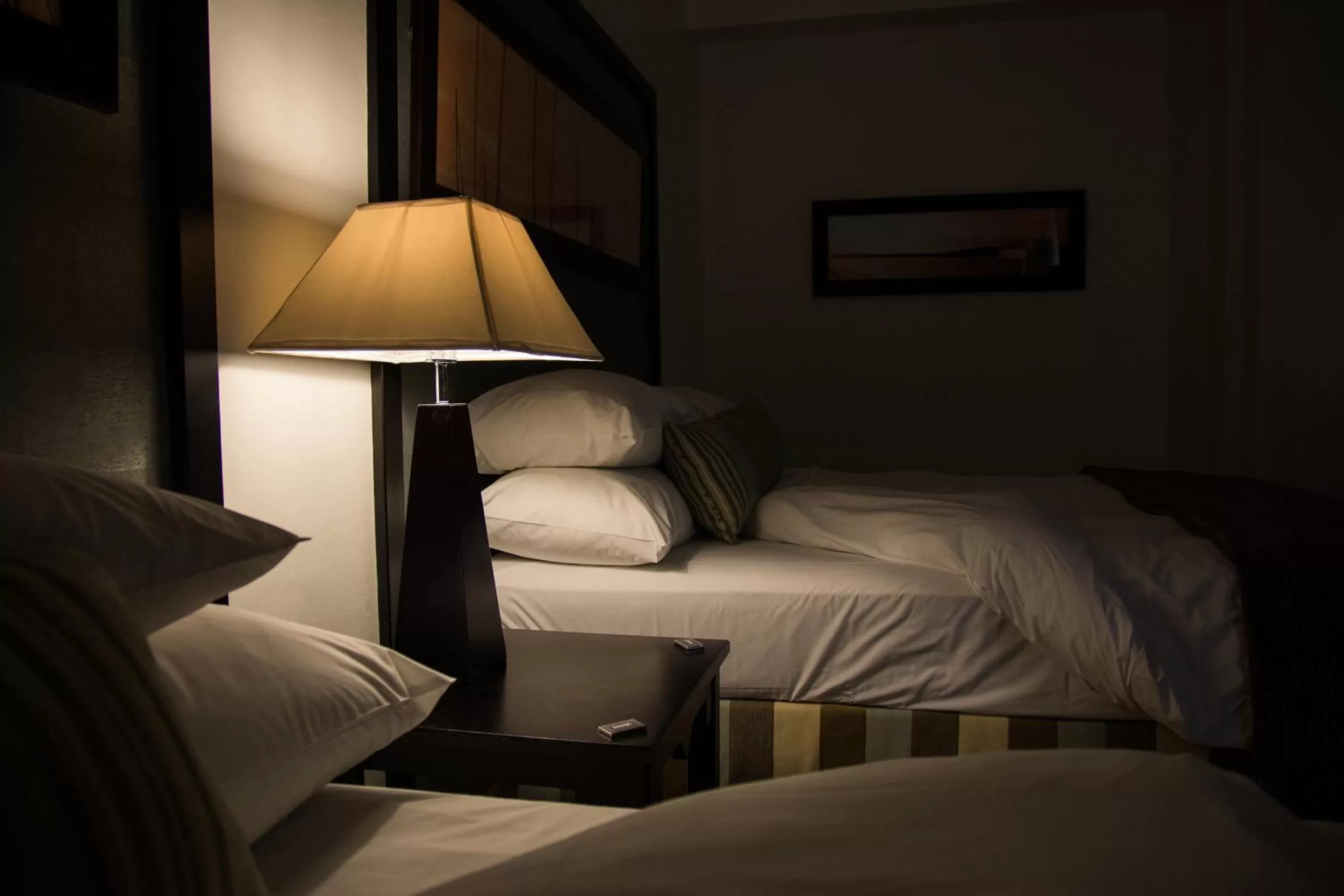 Bed in Indaba Lodge Hotel Richards Bay