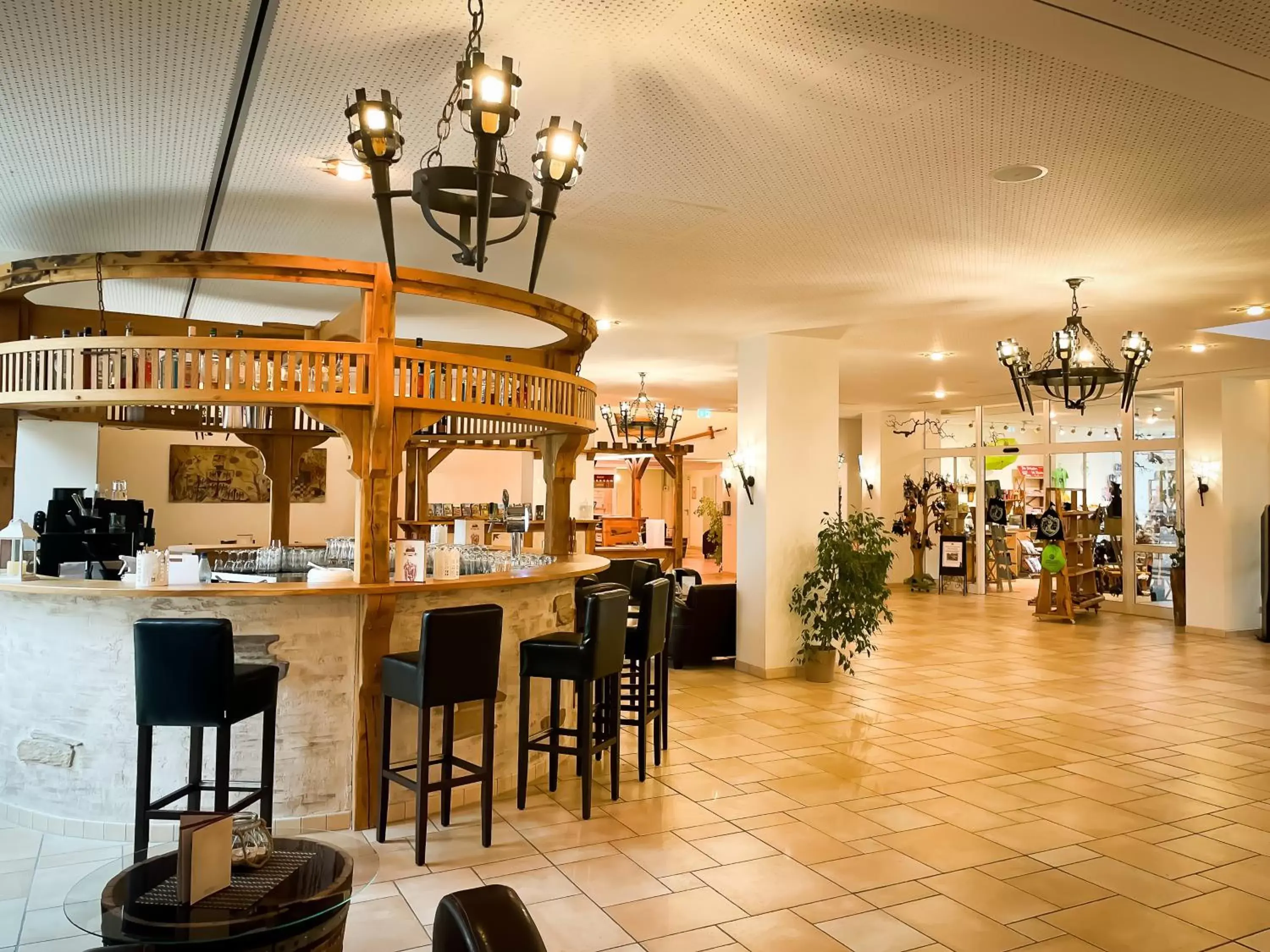 Lobby or reception, Restaurant/Places to Eat in Hasseröder Burghotel
