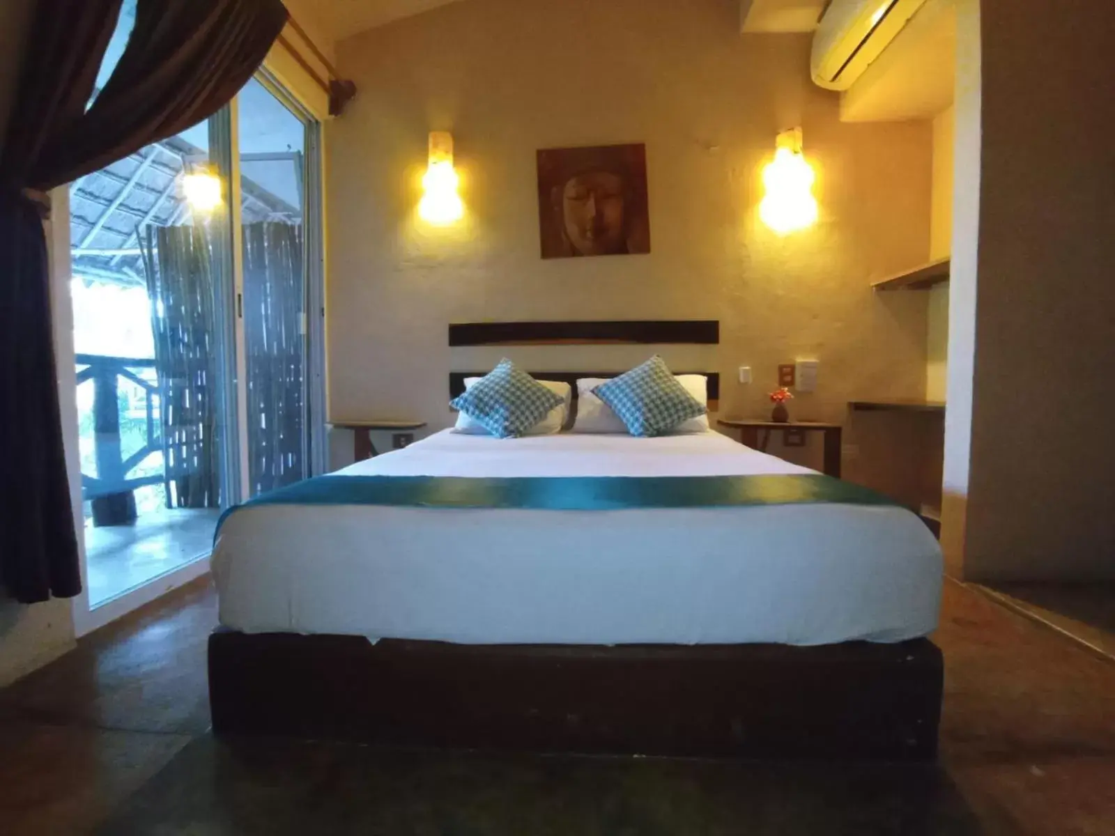 Bed in Hotel Casa Corazón