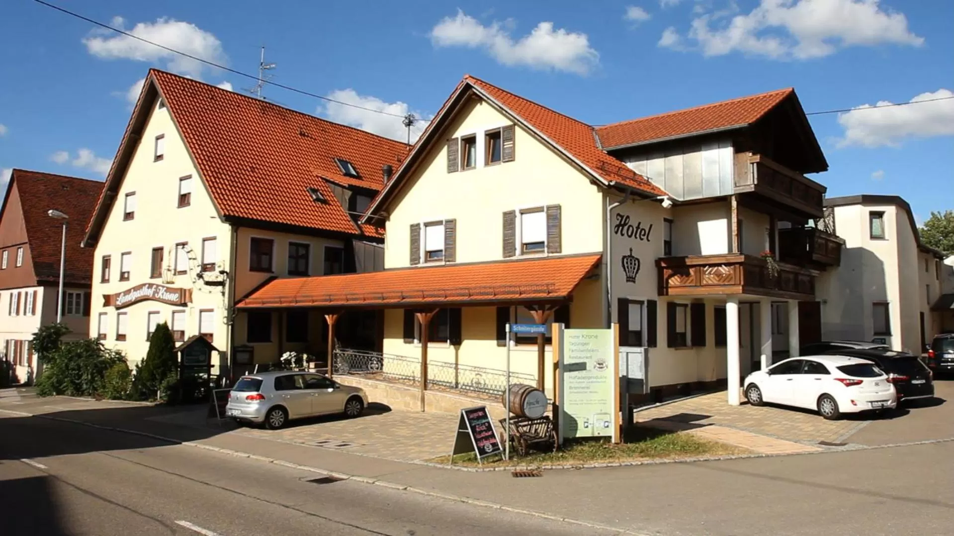 Property building in Hotel Krone