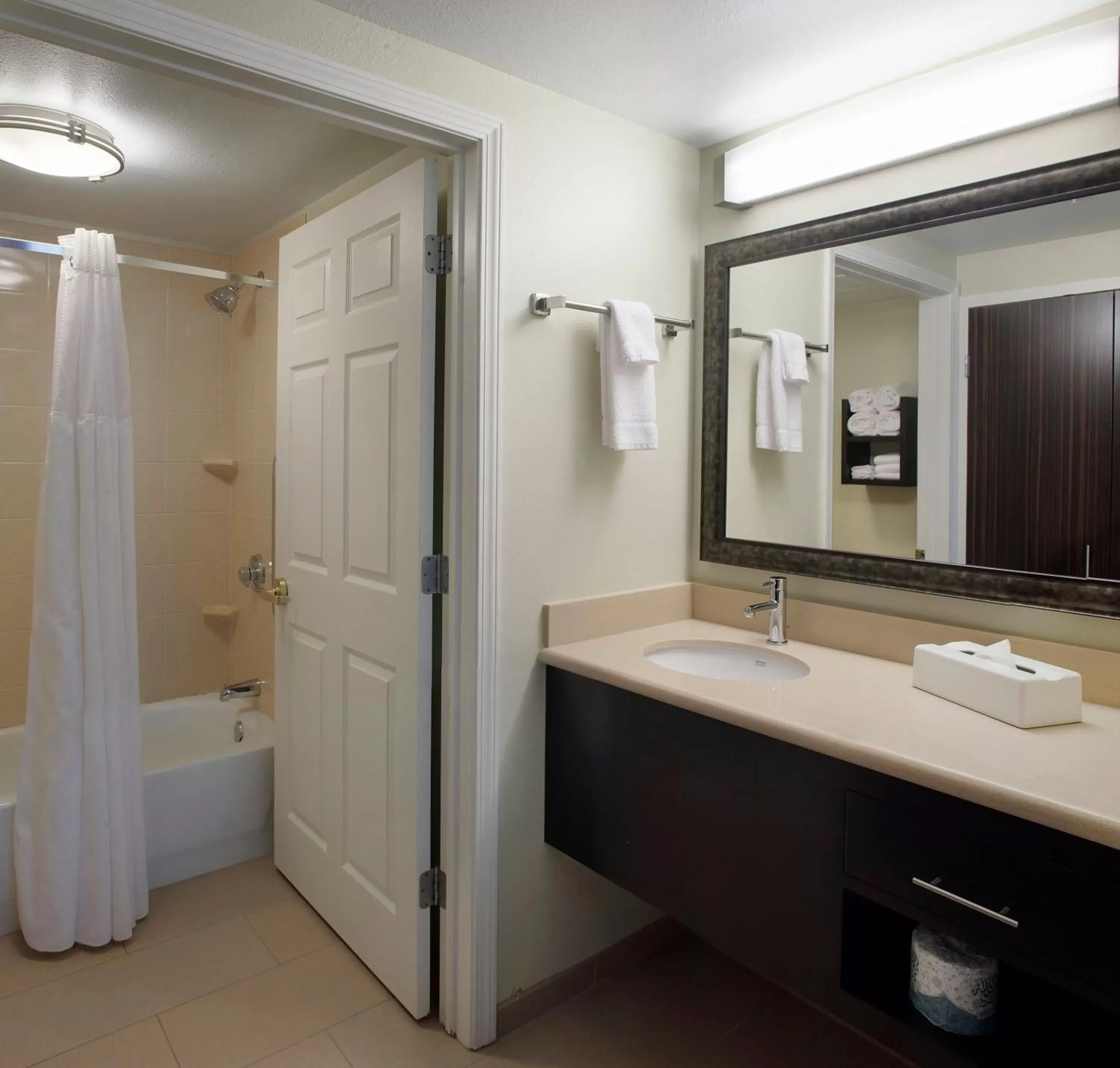 Photo of the whole room, Bathroom in Staybridge Suites Fayetteville, an IHG Hotel