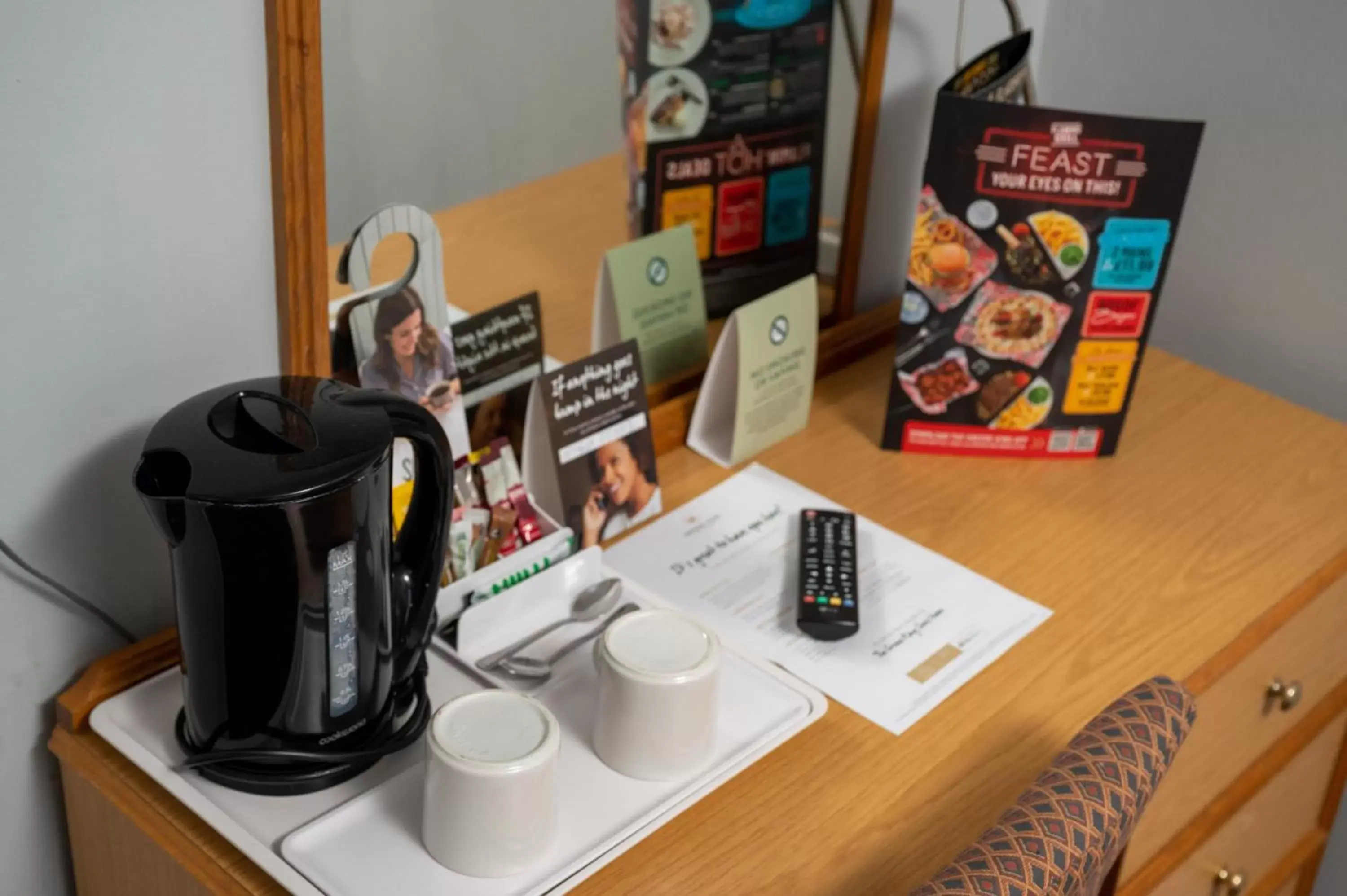 Coffee/tea facilities in Old Grey Mare Inn by Greene King Inns