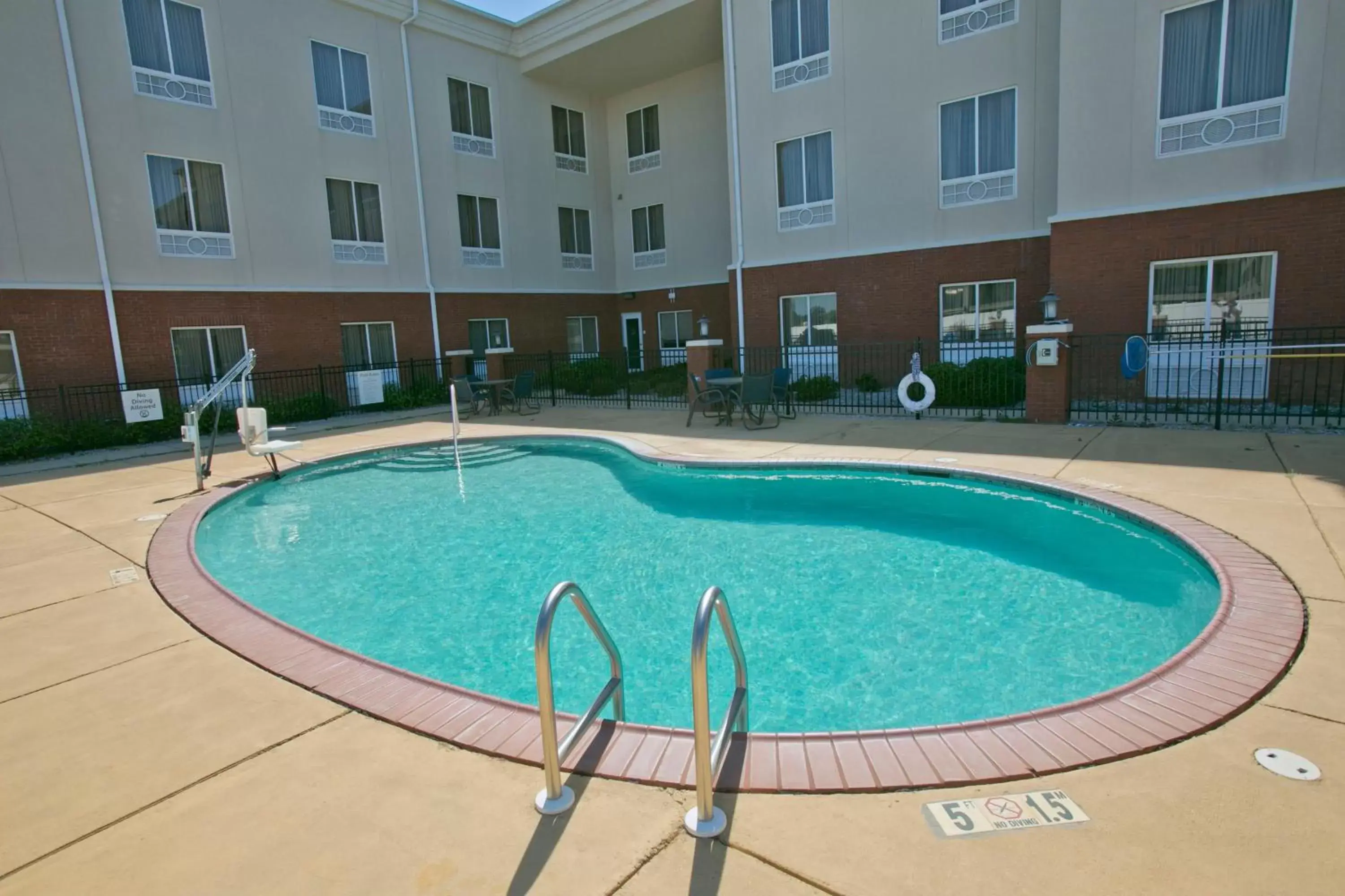 Swimming pool in Holiday Inn Express & Suites Brookhaven, an IHG Hotel