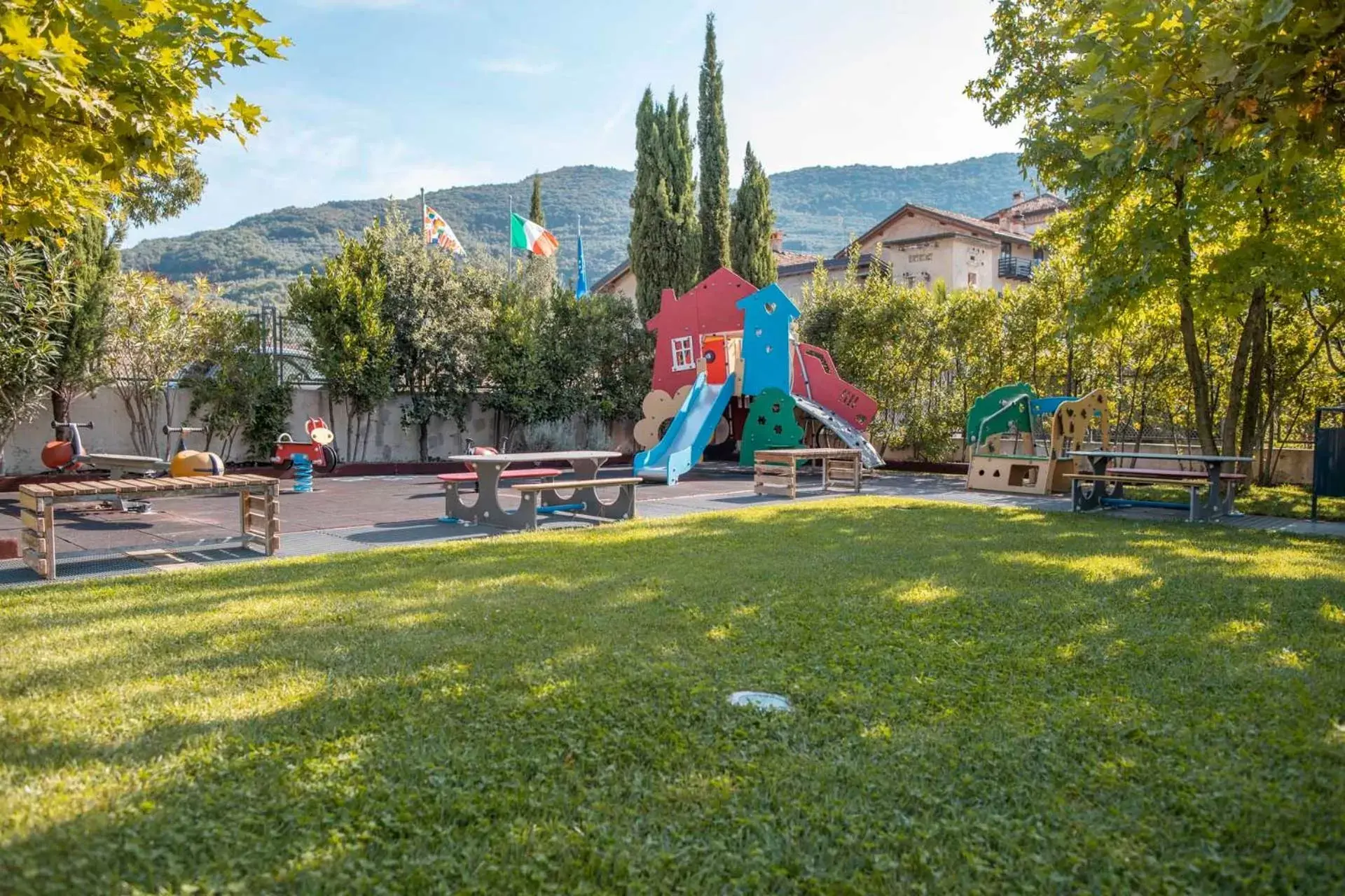 Children play ground, Children's Play Area in 4 Limoni Apartment Resort