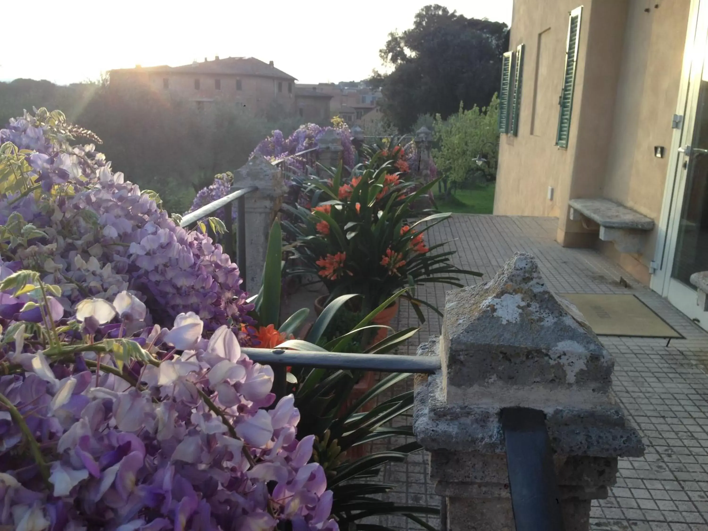 Balcony/Terrace in Hotel Palazzo di Valli