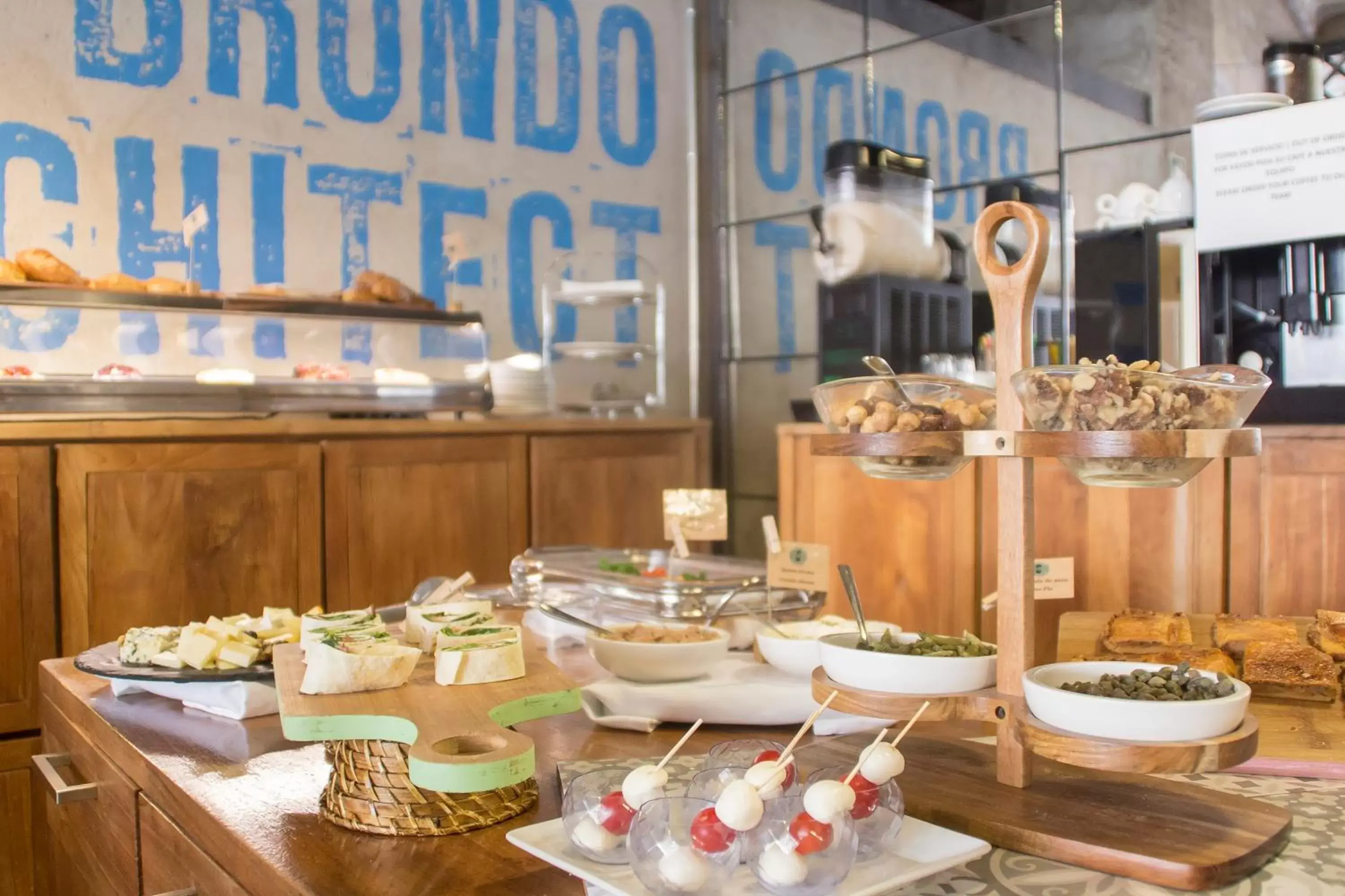 Buffet breakfast, Restaurant/Places to Eat in Brondo Architect Hotel
